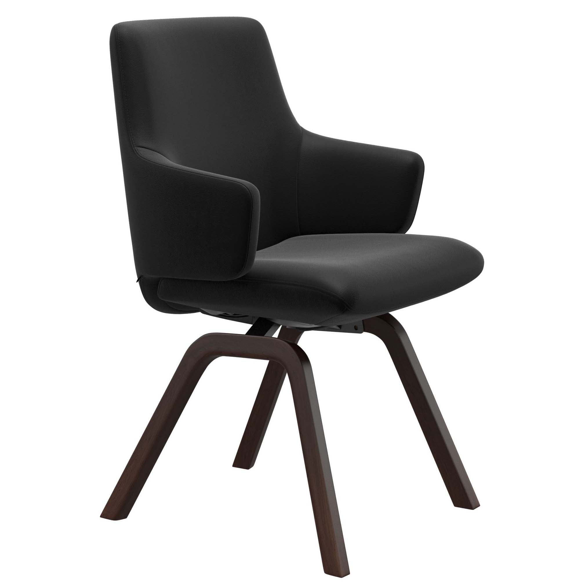 Stressless Laurel Low Back Dining Chair with Arms D200