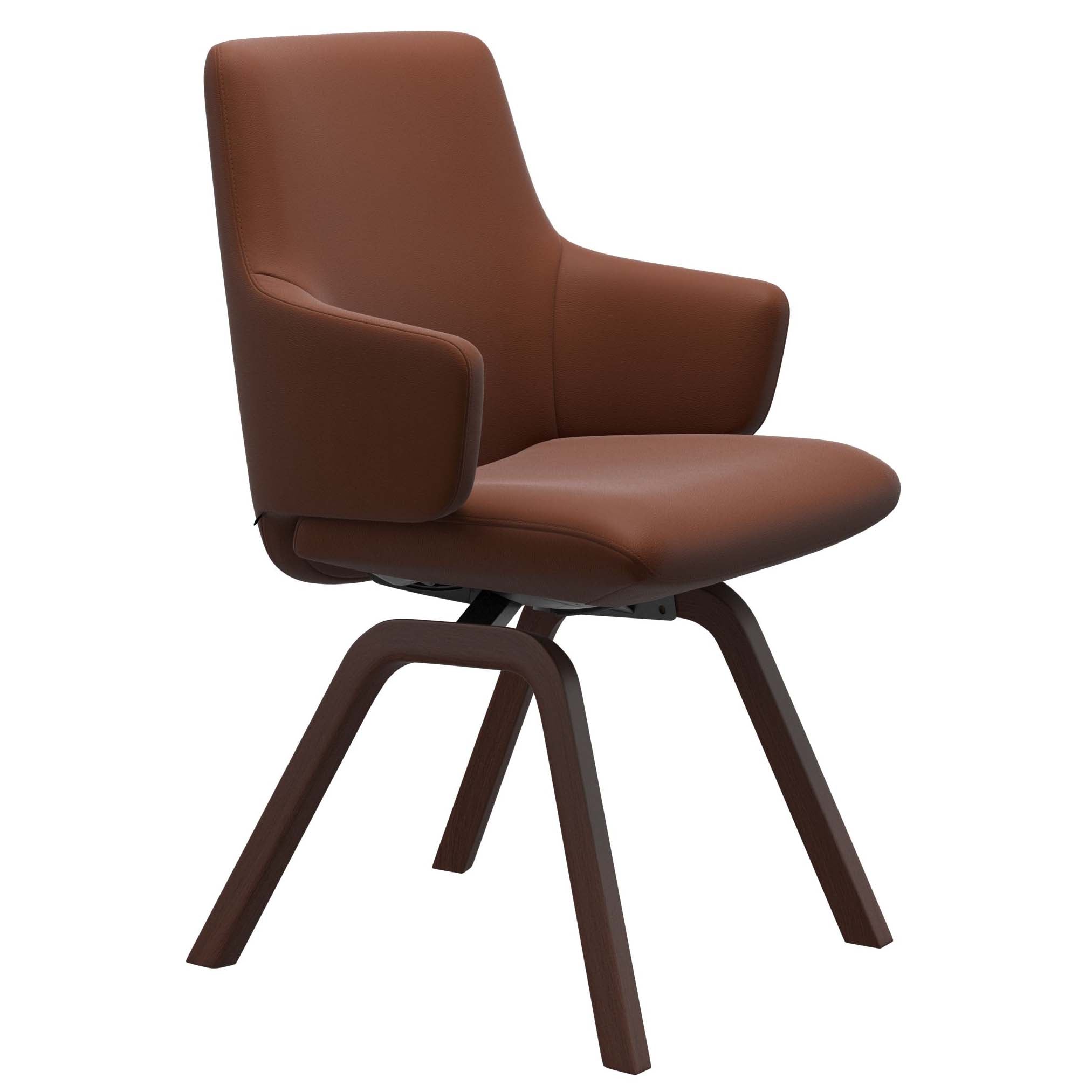 Stressless Laurel Low Back Dining Chair with Arms D200