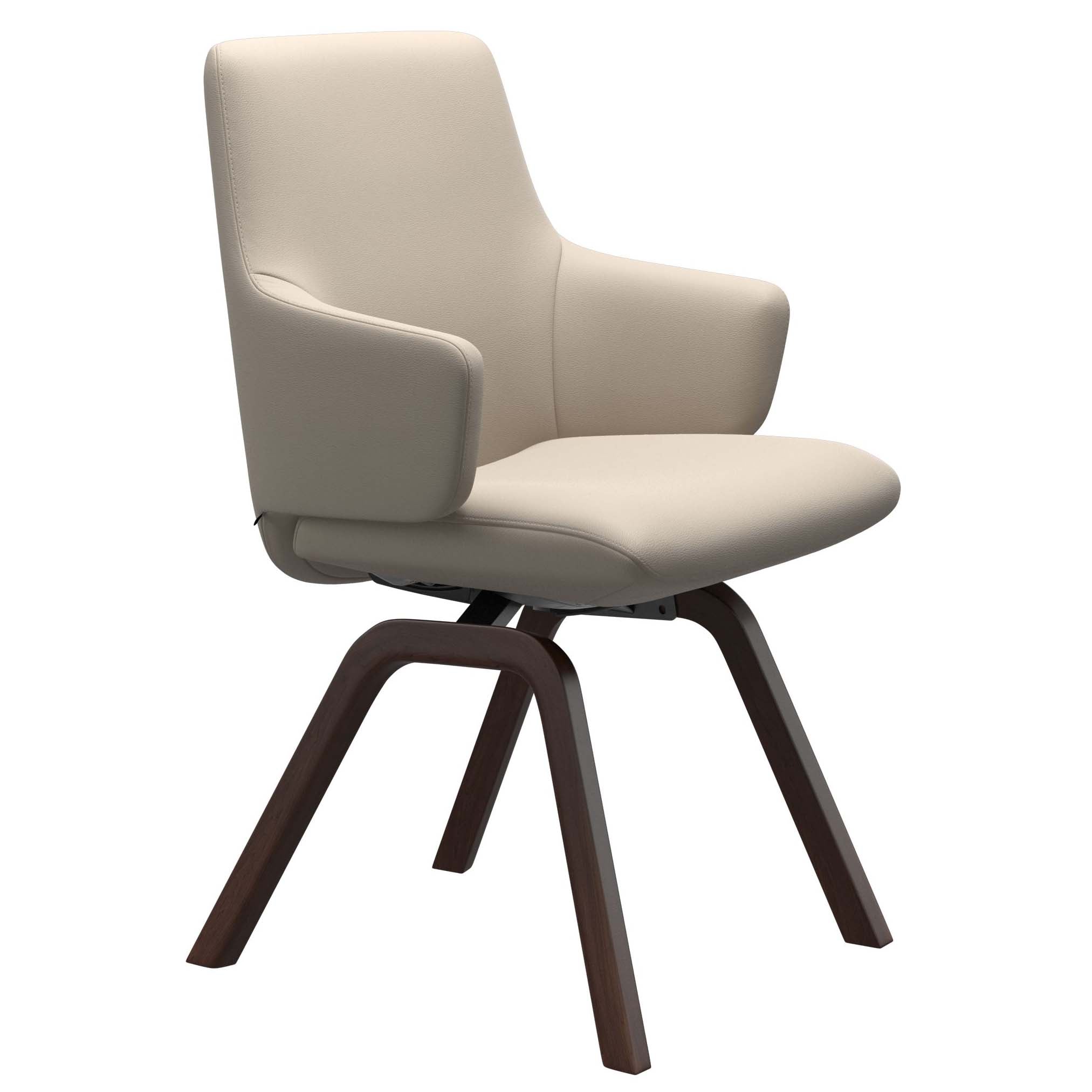 Stressless Laurel Low Back Dining Chair with Arms D200