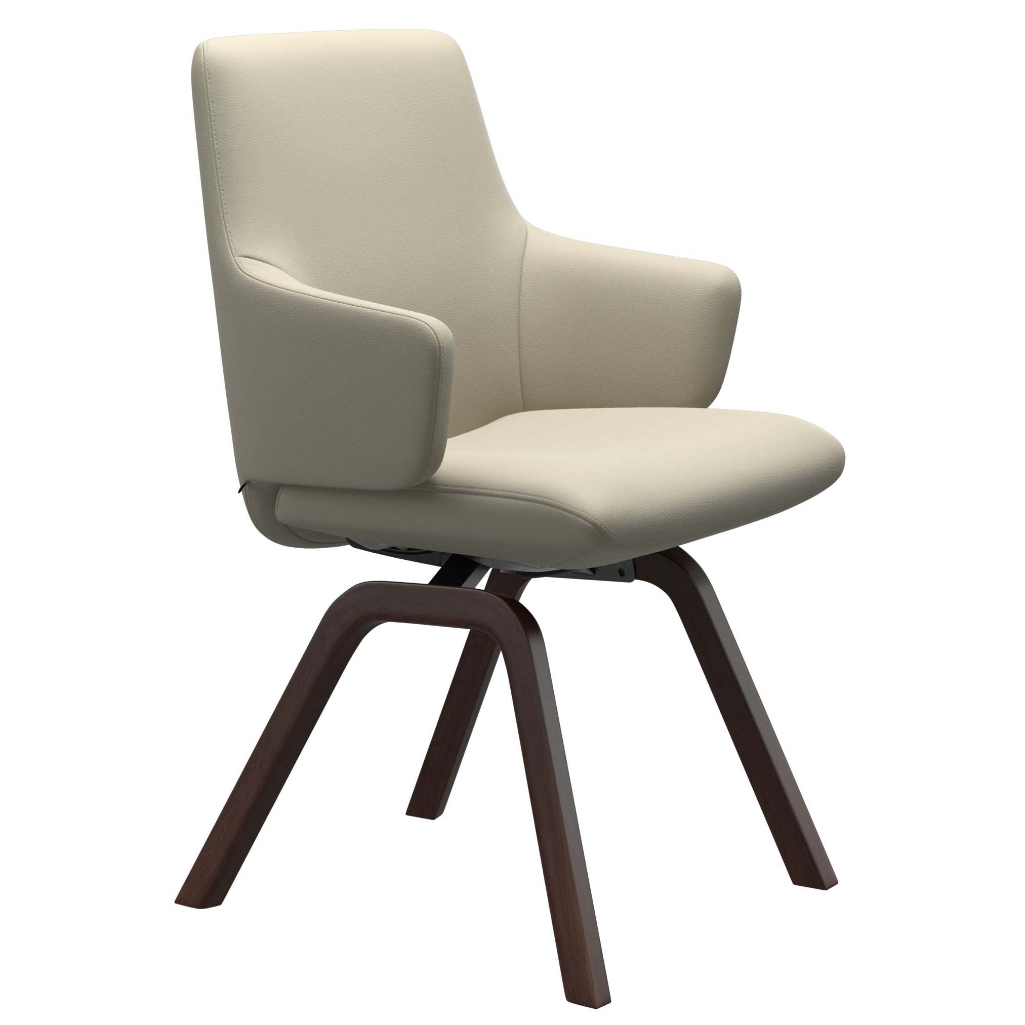 Stressless Laurel Low Back Dining Chair with Arms D200