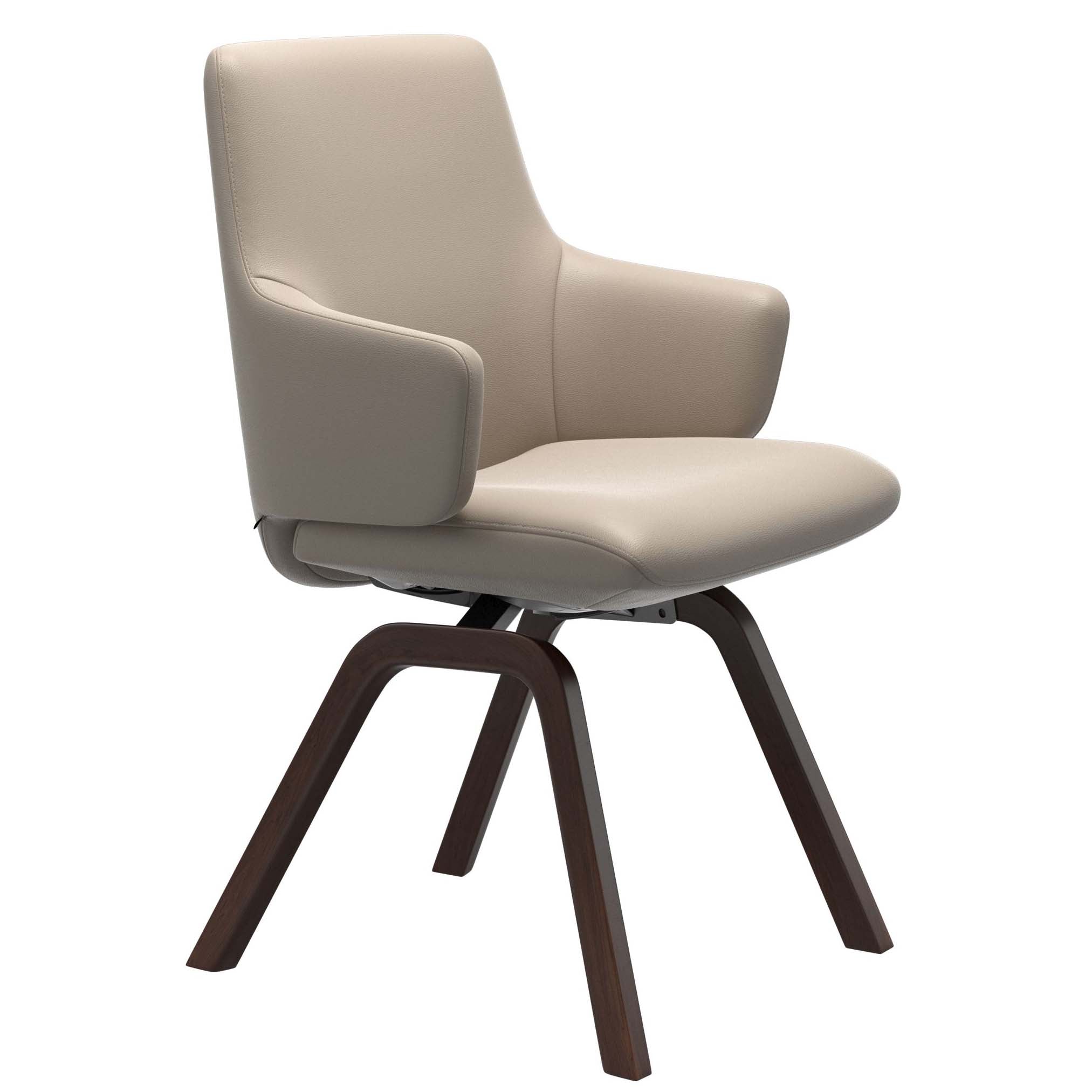 Stressless Laurel Low Back Dining Chair with Arms D200