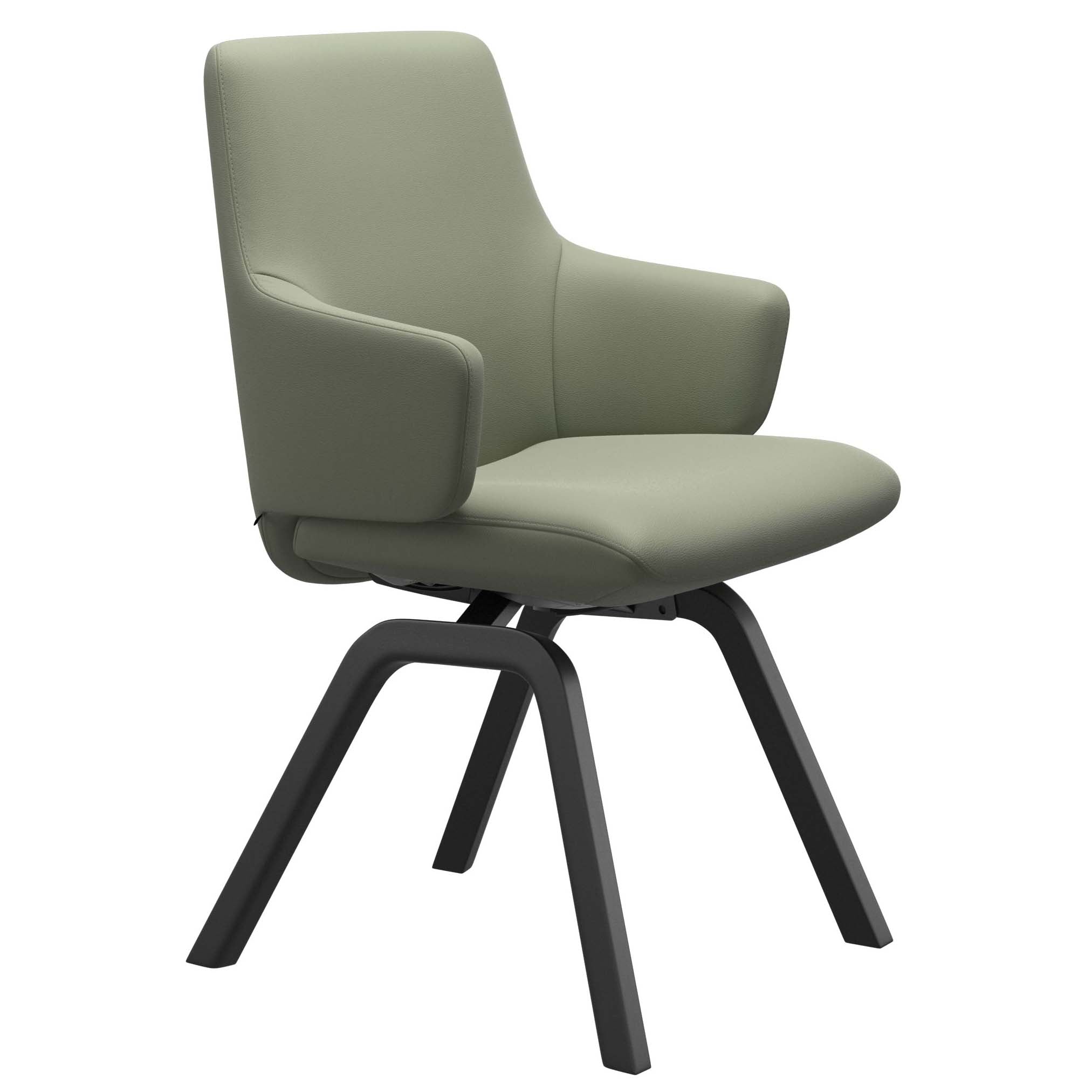Stressless Laurel Low Back Dining Chair with Arms D200
