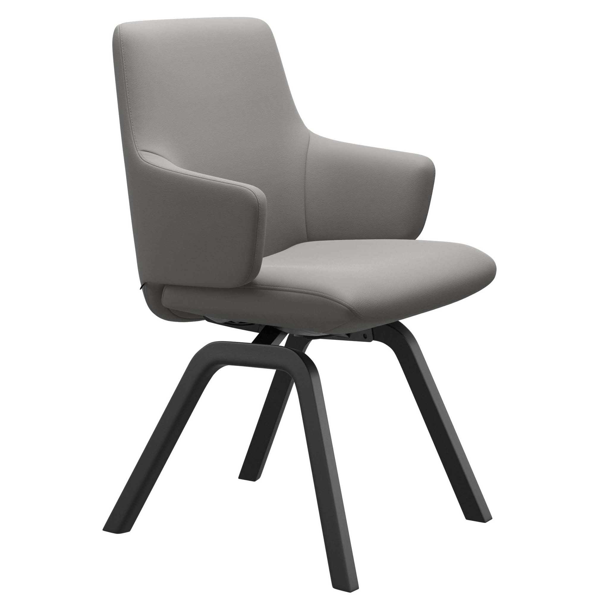 Stressless Laurel Low Back Dining Chair with Arms D200