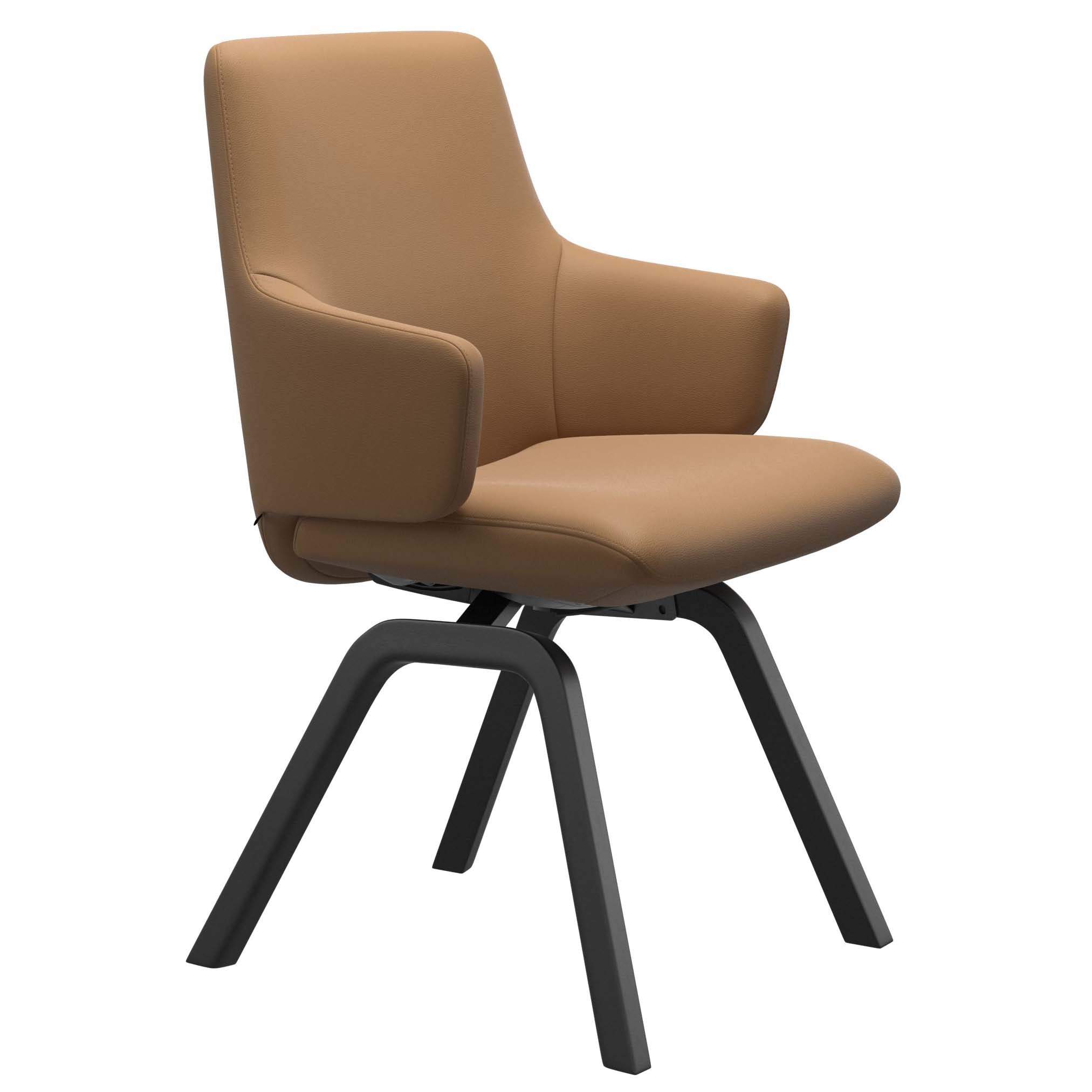 Stressless Laurel Low Back Dining Chair with Arms D200