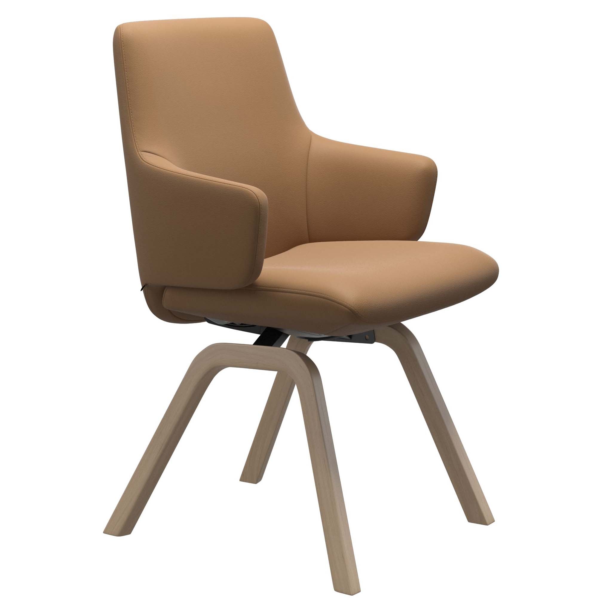 Stressless Laurel Low Back Dining Chair with Arms D200