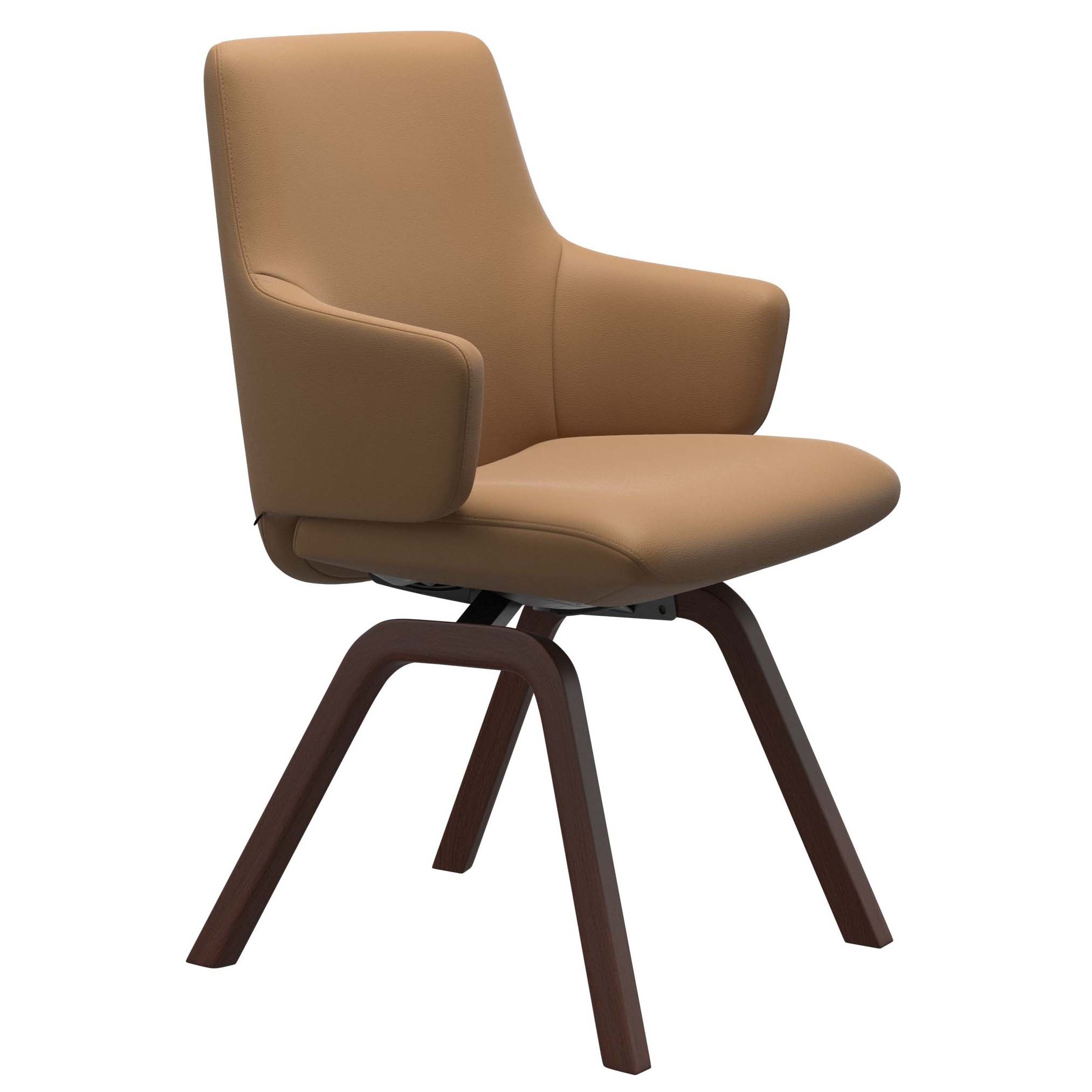 Stressless Laurel Low Back Dining Chair with Arms D200