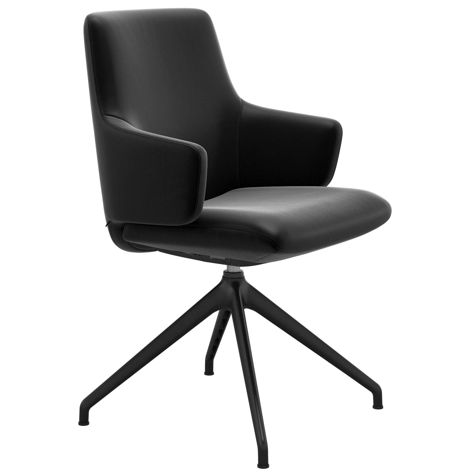 Stressless Laurel Low Back Dining Chair with Arms D350
