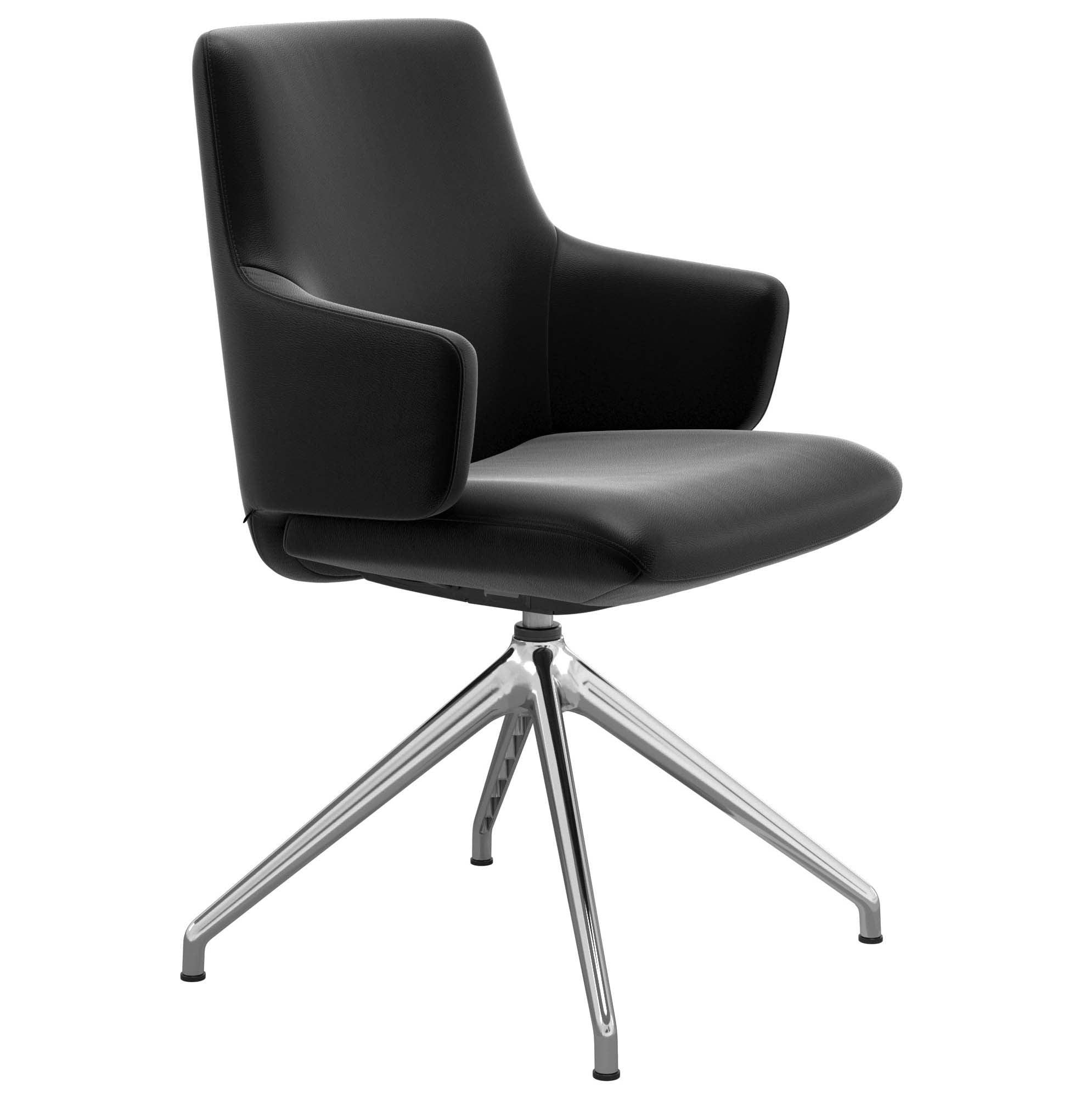 Stressless Laurel Low Back Dining Chair with Arms D350