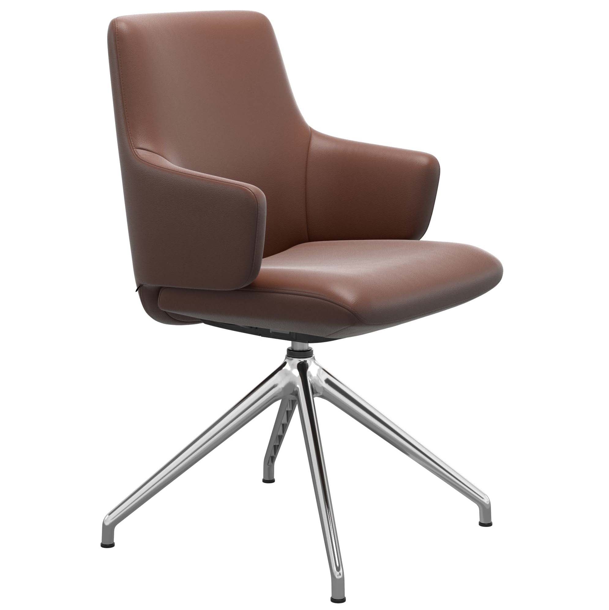 Stressless Laurel Low Back Dining Chair with Arms D350