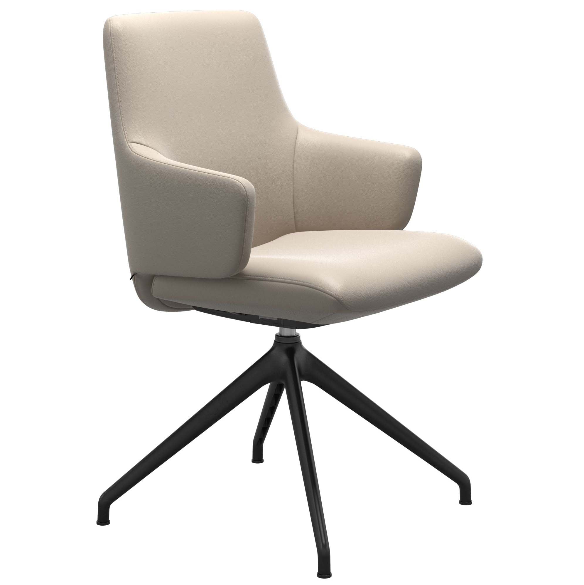 Stressless Laurel Low Back Dining Chair with Arms D350