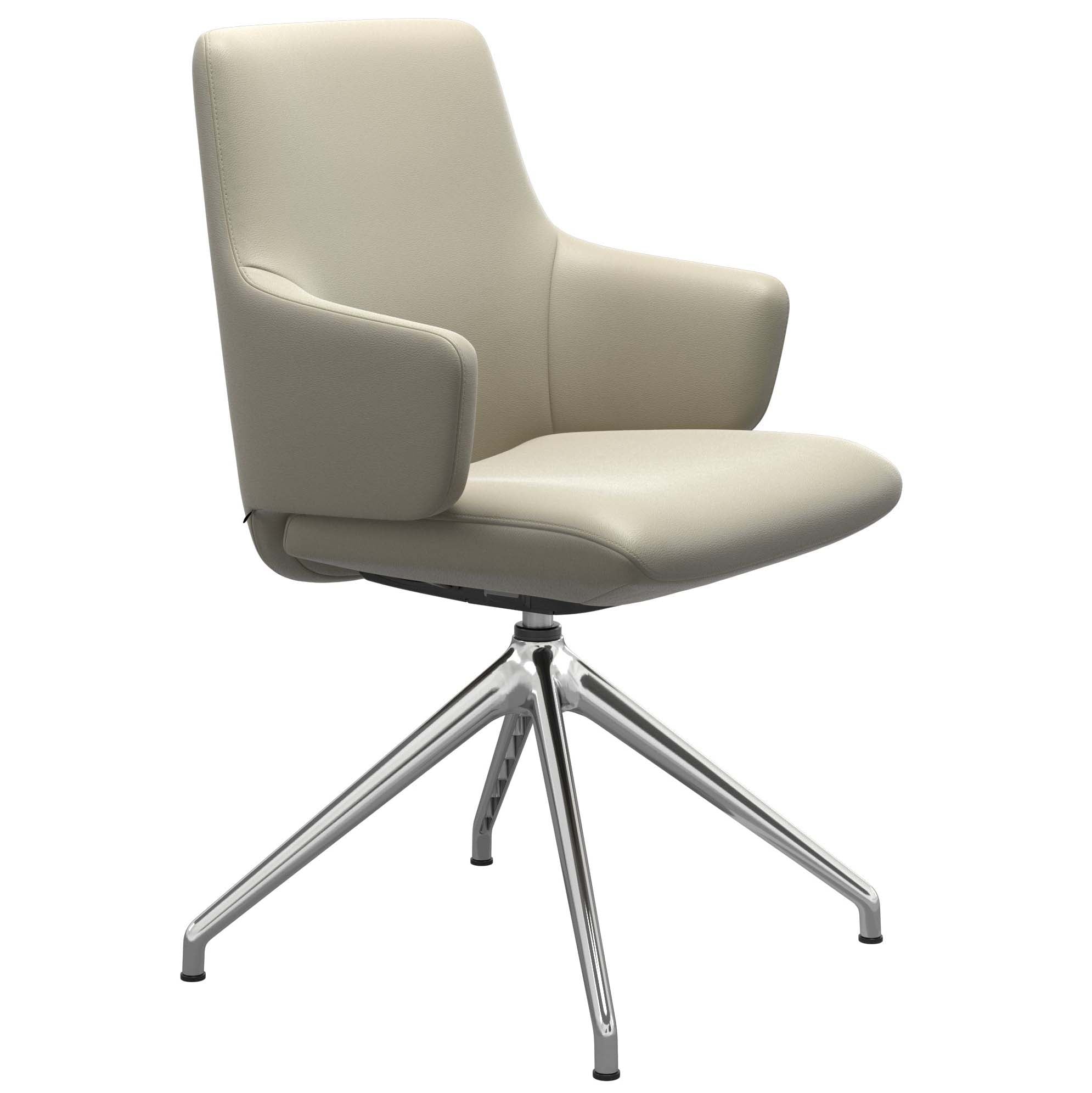 Stressless Laurel Low Back Dining Chair with Arms D350