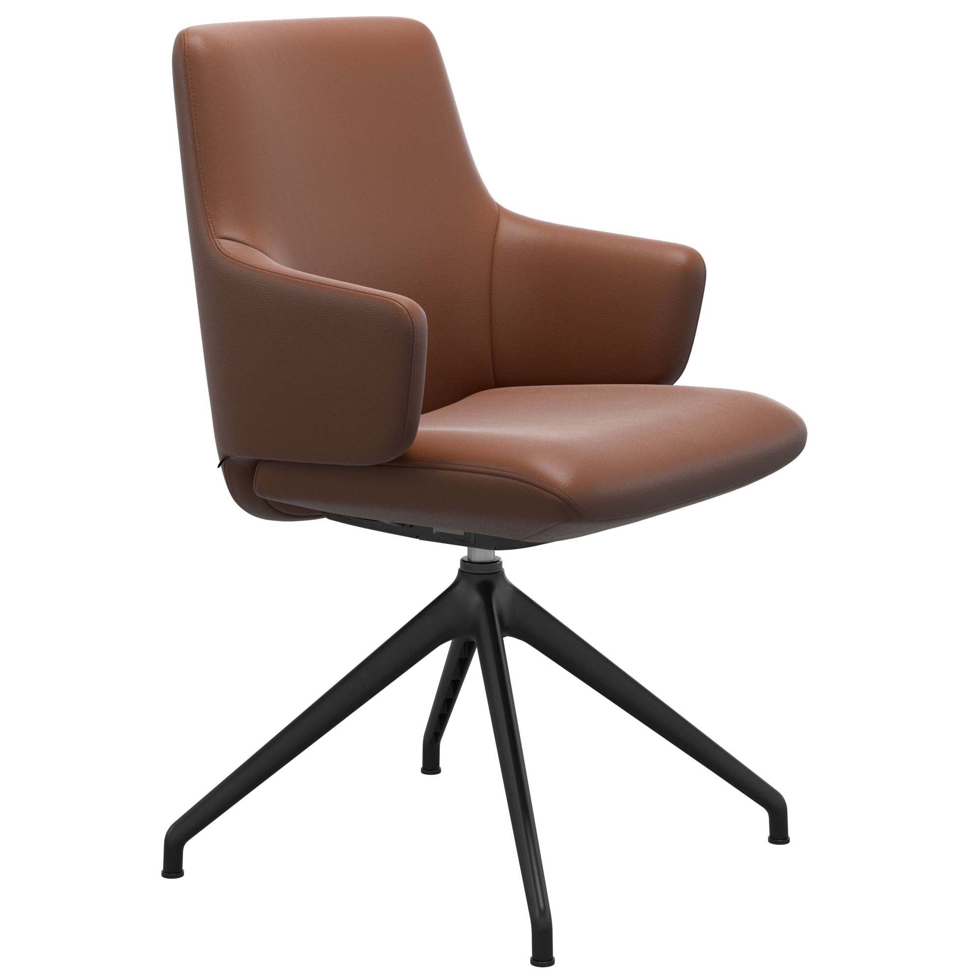 Stressless Laurel Low Back Dining Chair with Arms D350