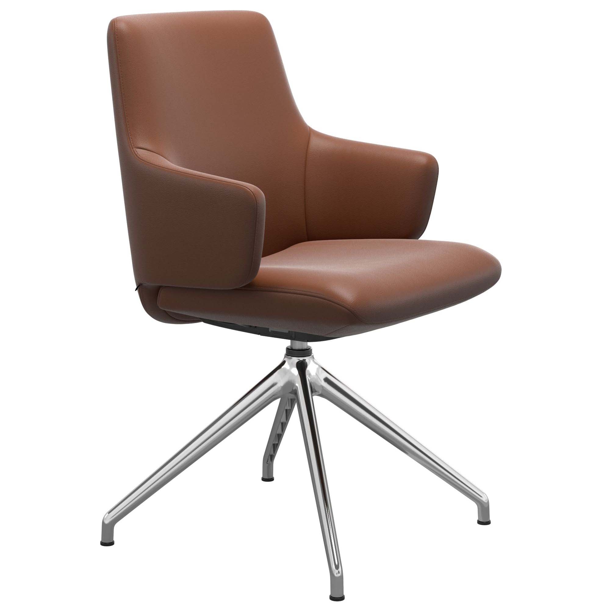 Stressless Laurel Low Back Dining Chair with Arms D350