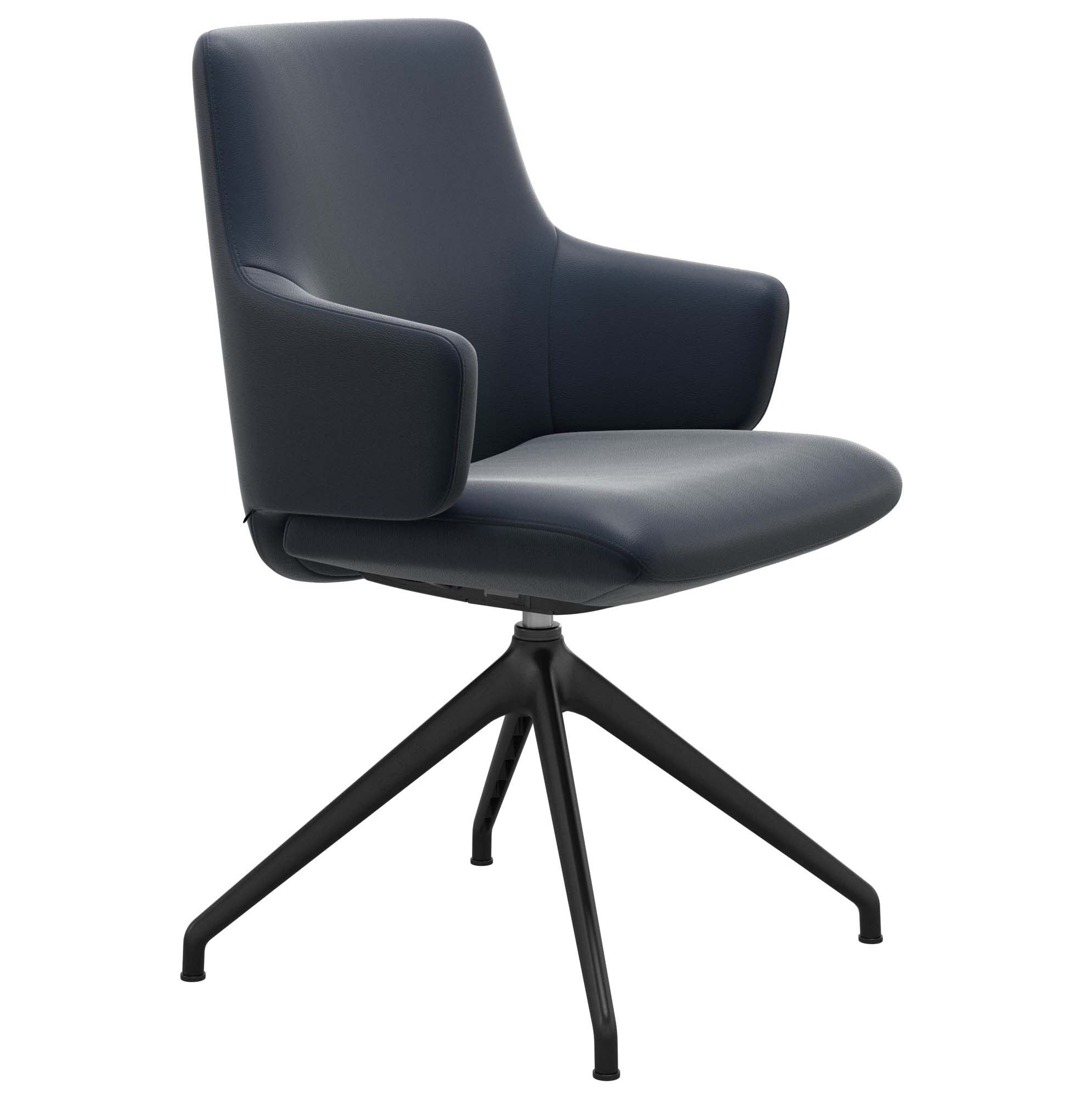 Stressless Laurel Low Back Dining Chair with Arms D350