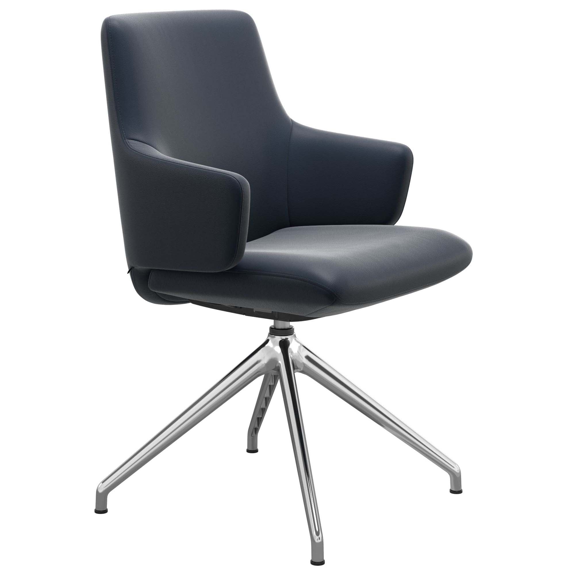 Stressless Laurel Low Back Dining Chair with Arms D350