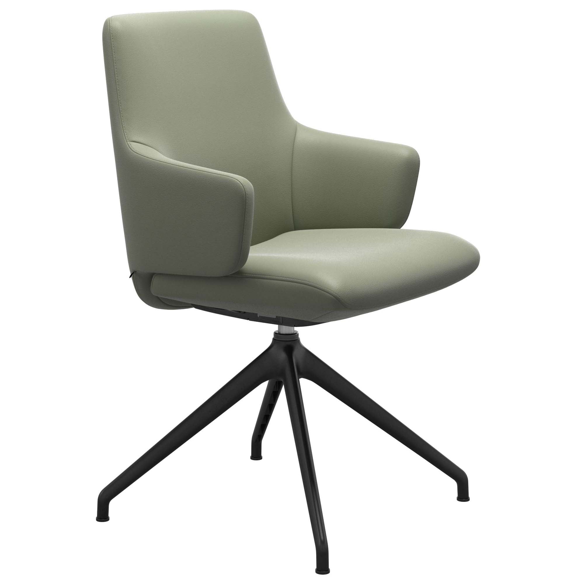 Stressless Laurel Low Back Dining Chair with Arms D350
