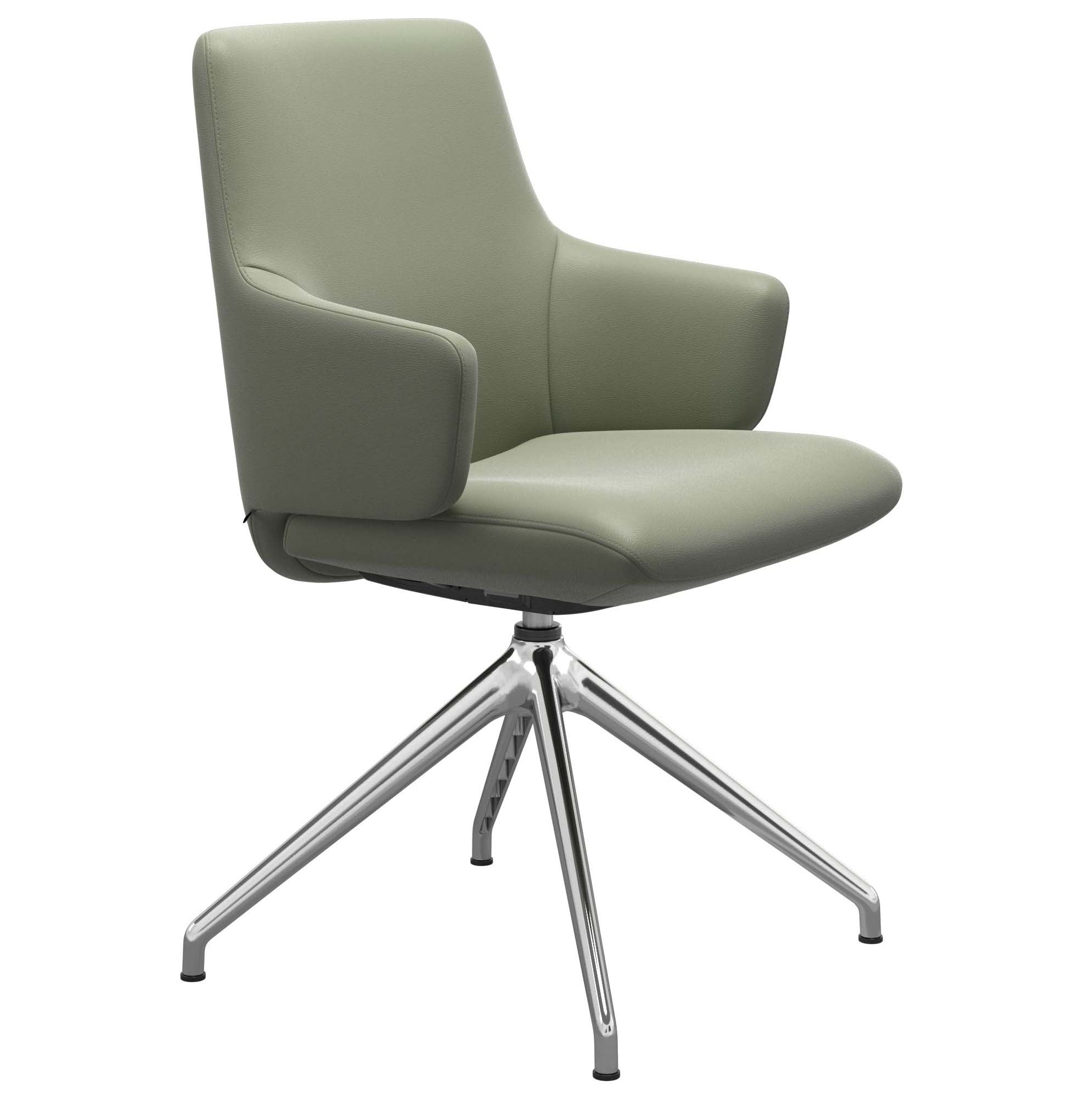 Stressless Laurel Low Back Dining Chair with Arms D350