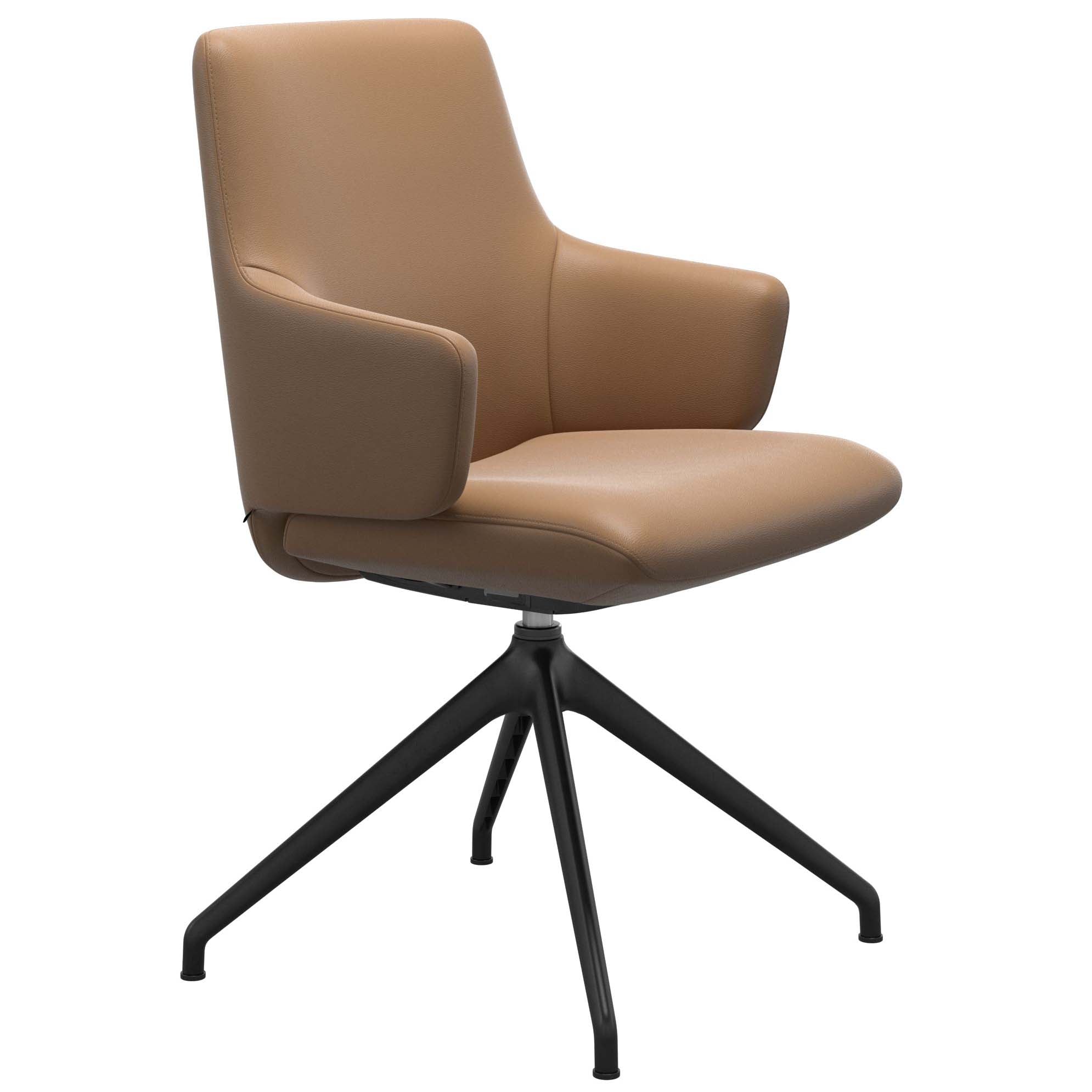 Stressless Laurel Low Back Dining Chair with Arms D350