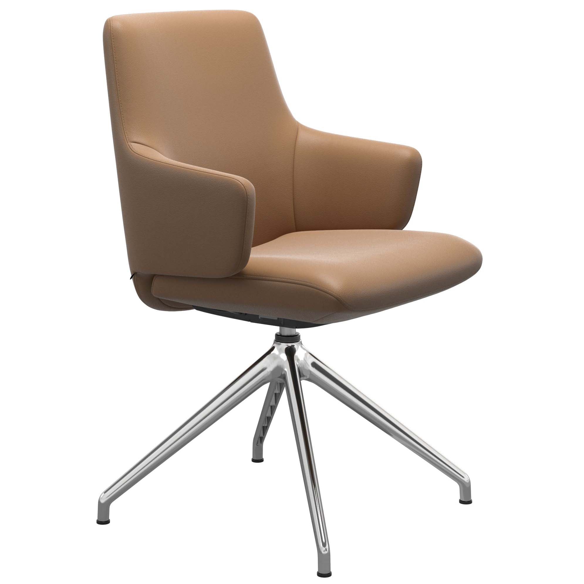 Stressless Laurel Low Back Dining Chair with Arms D350