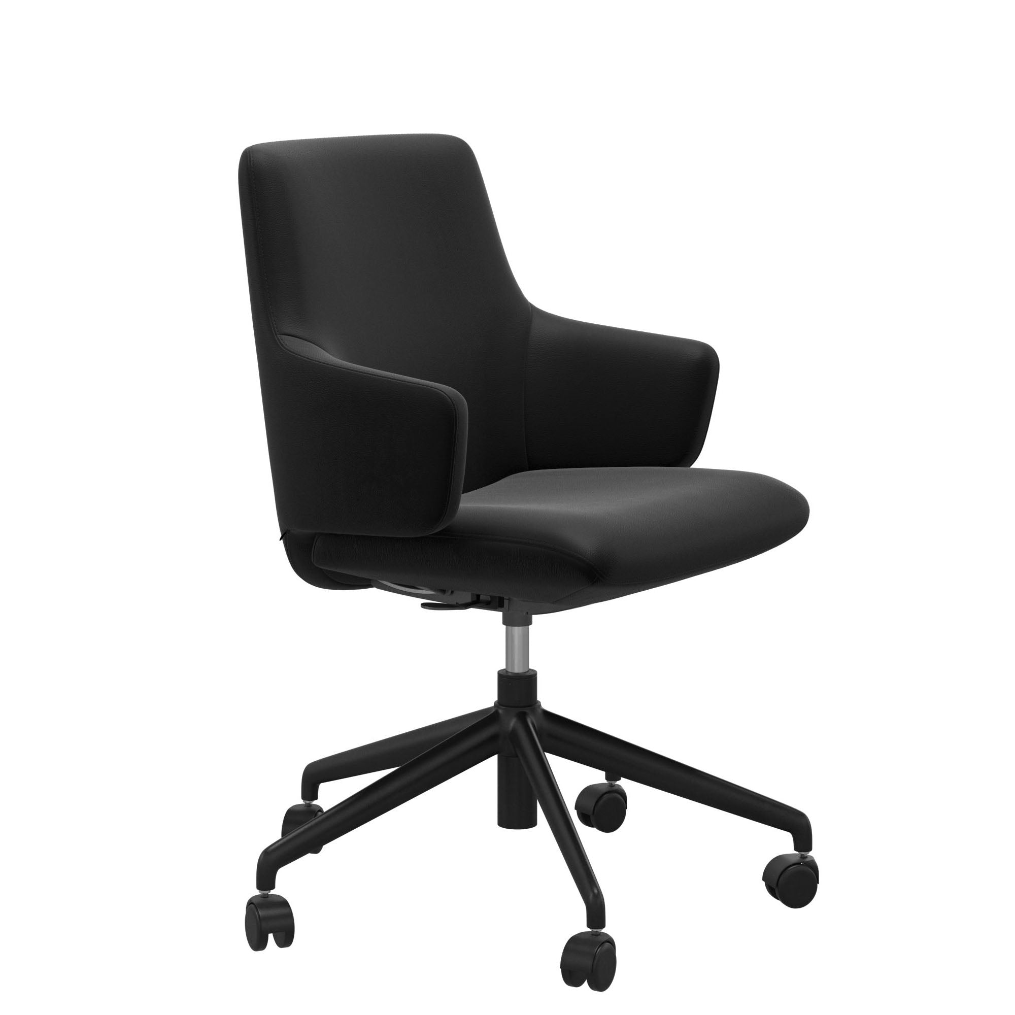 Stressless Laurel Low Back with Arms Office Chair