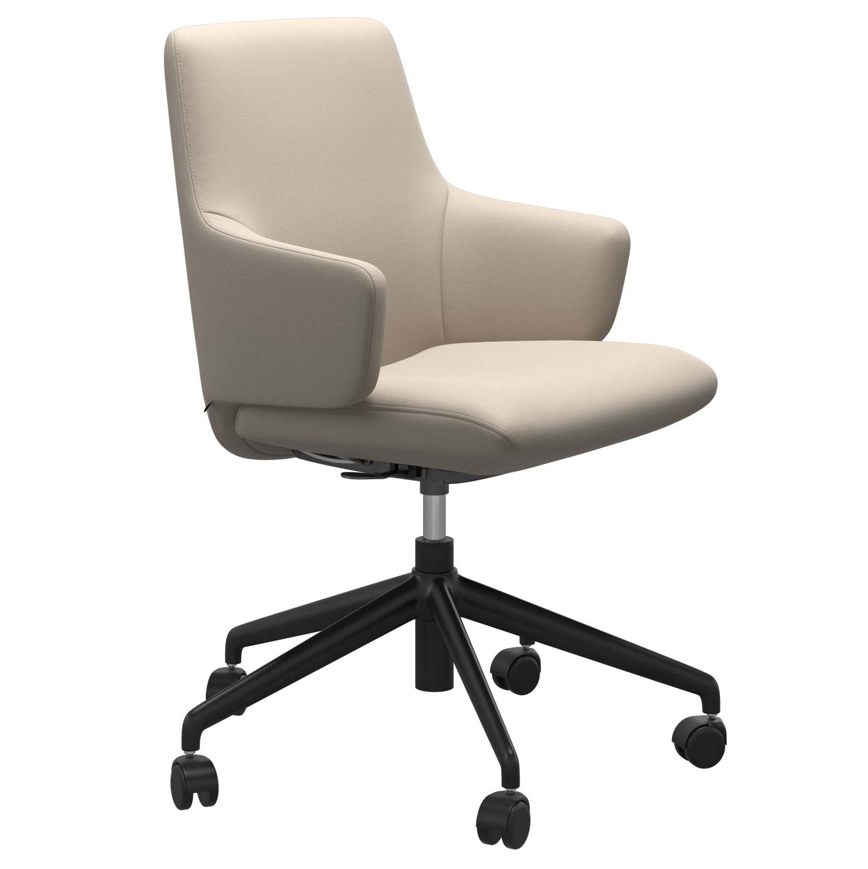 Stressless Laurel Low Back with Arms Office Chair