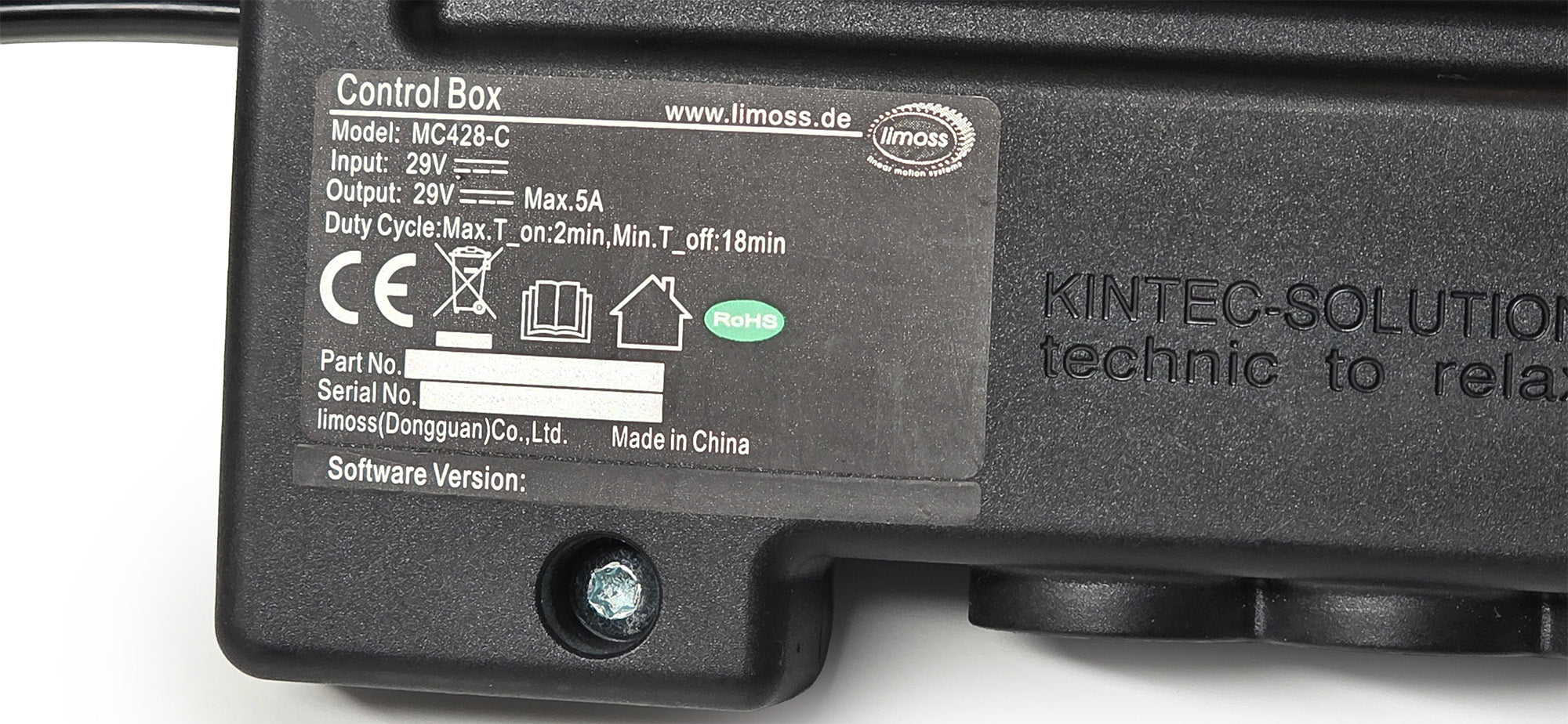 Stressless Replacement Control Box for Max & Mike Recliners