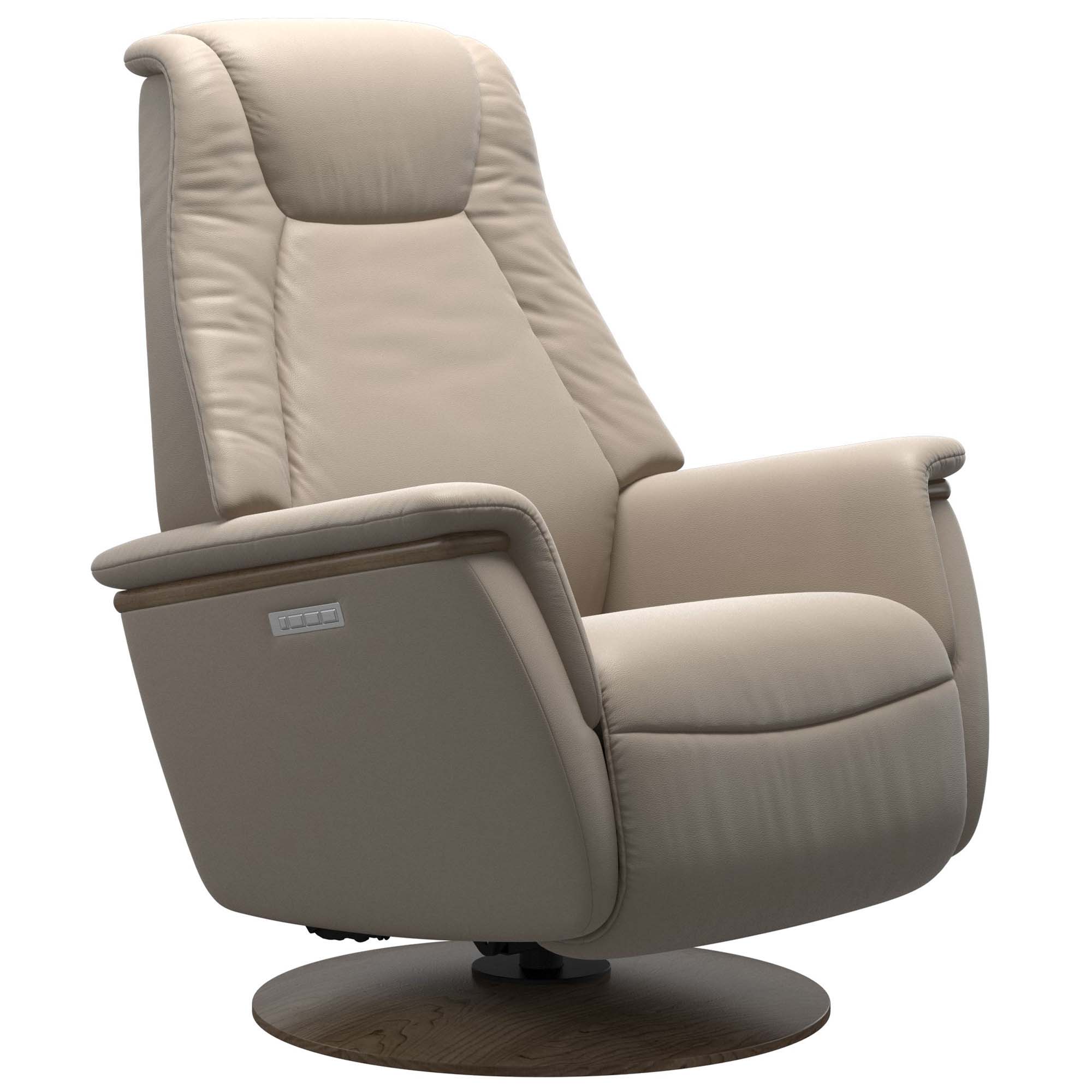 Paloma Mushroom with Smoked Oak Trim and Base