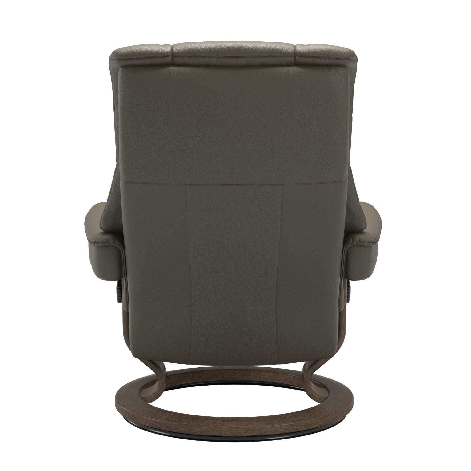 Stressless Mayfair Medium Recliner & Ottoman - Classic - Velaro Forest Green - In Stock