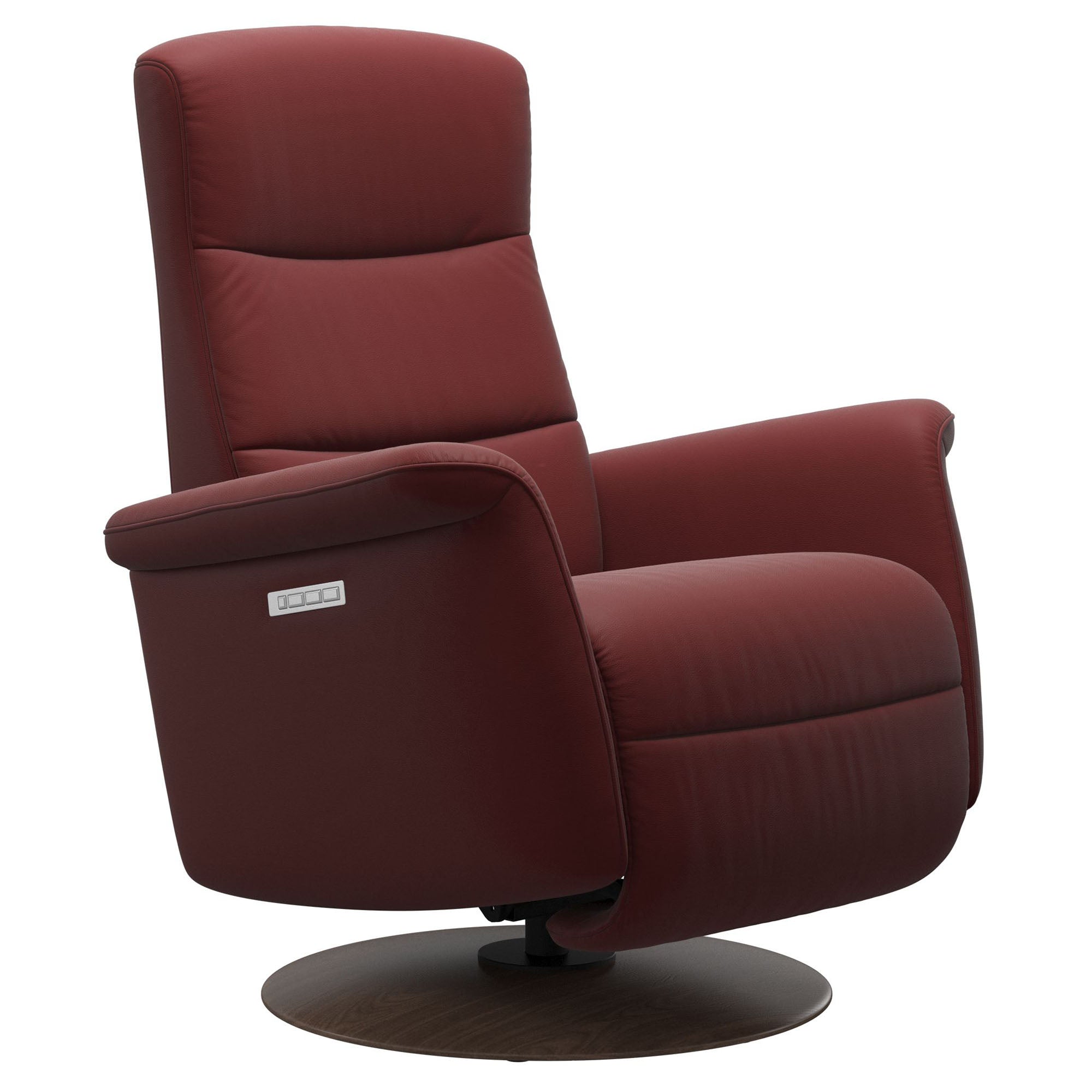 Stressless Mike Power Recliner Cherry Leather