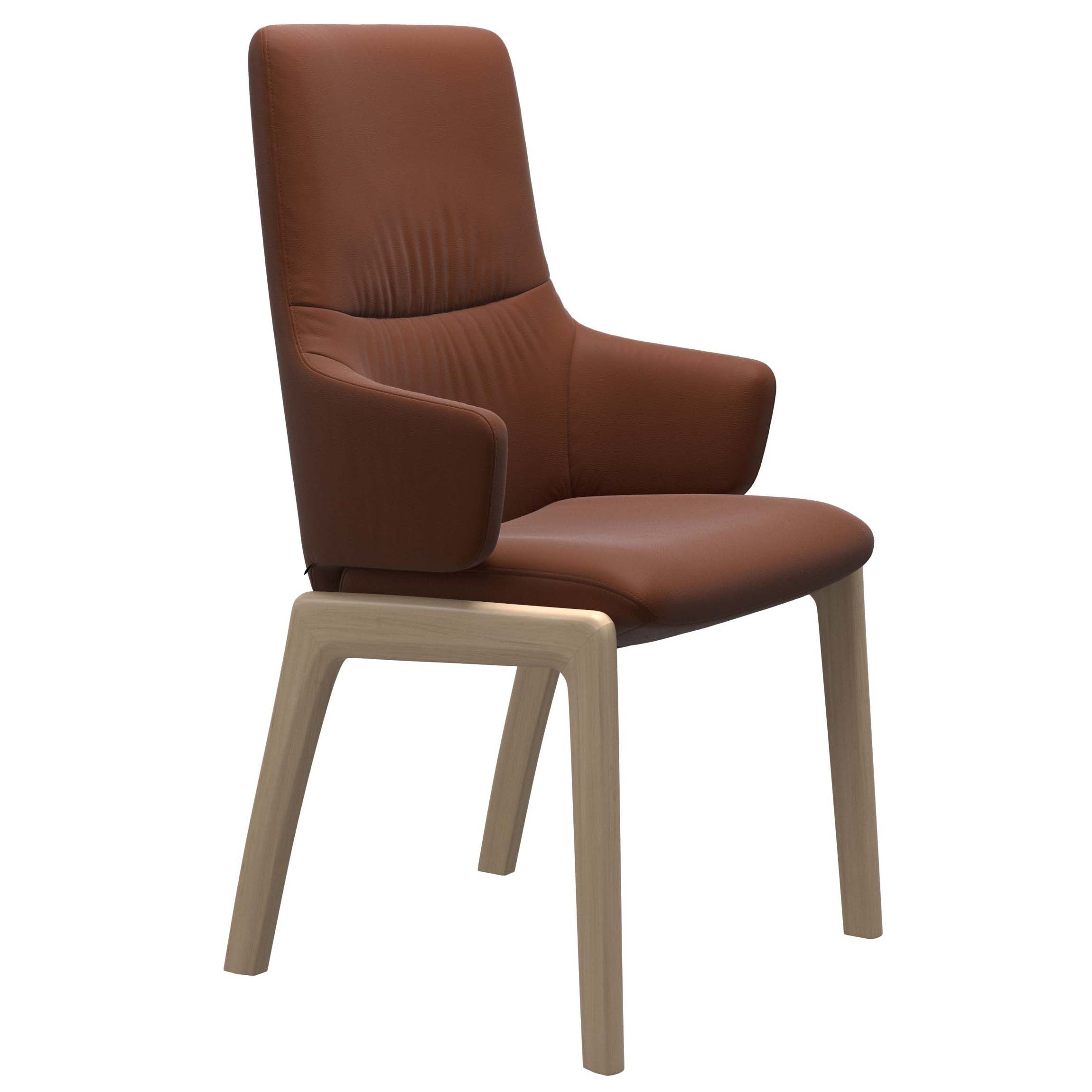 Stressless Mint High Back Dining Chair with Arms D100