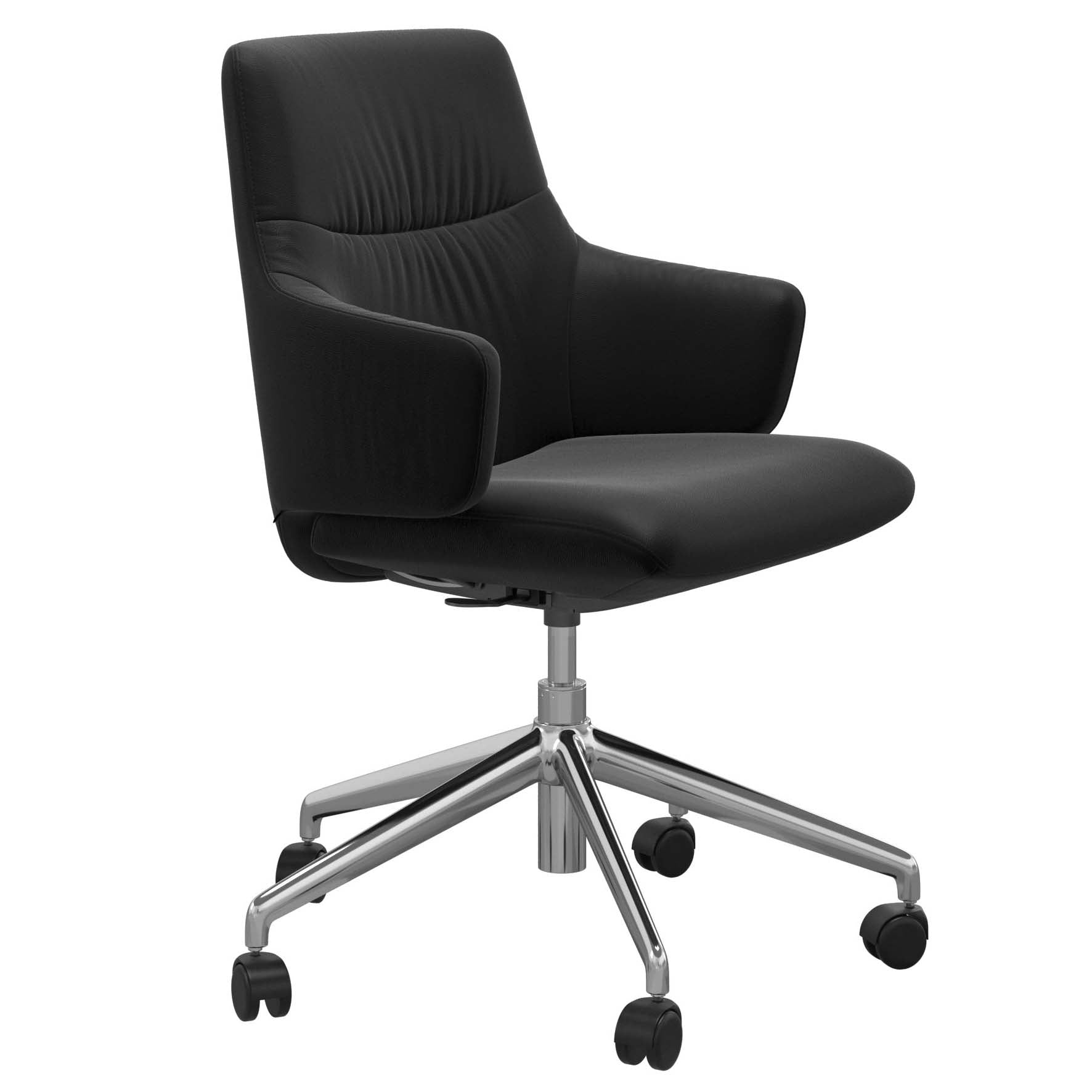 Stressless Mint Low Back with Arms Office Chair