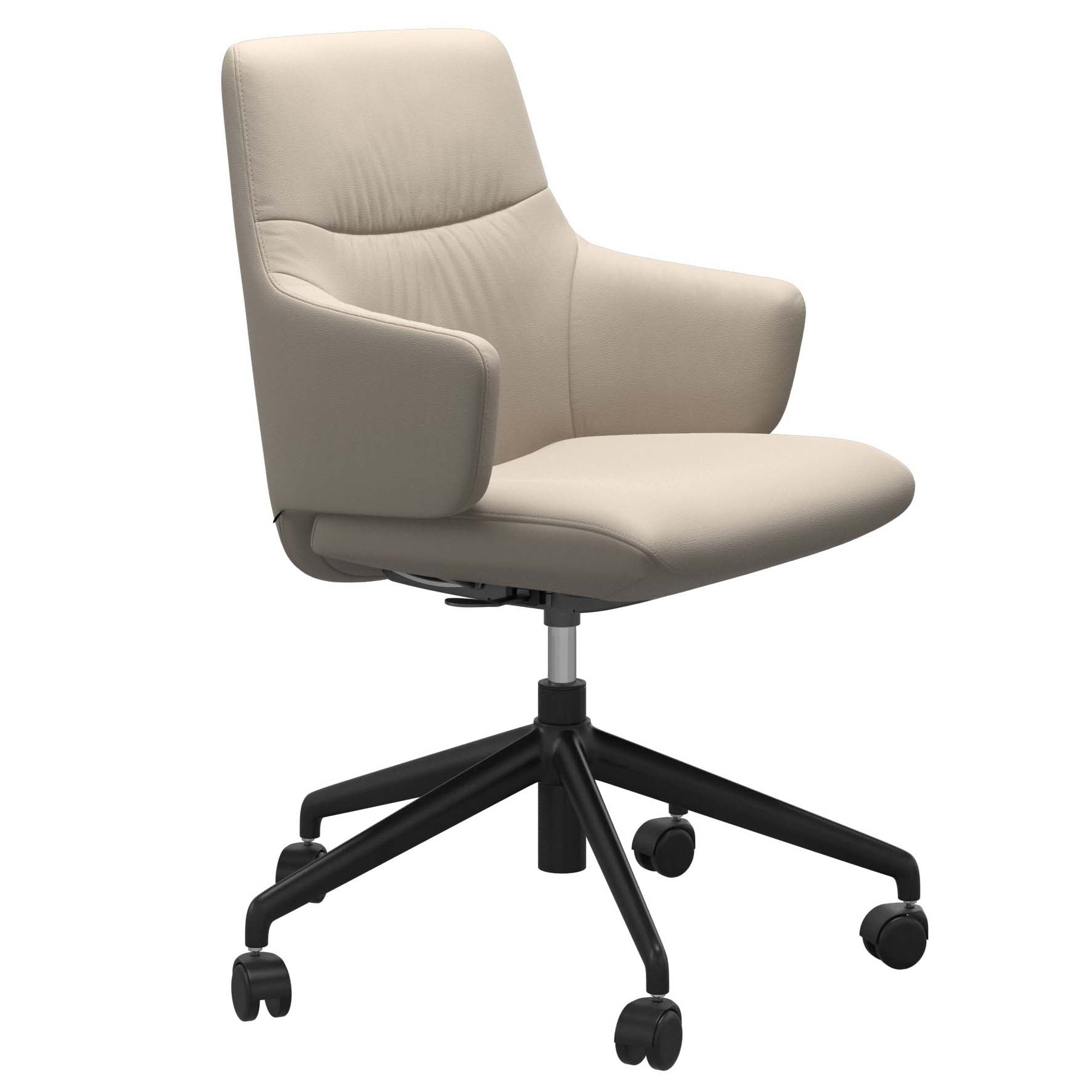 Stressless Mint Low Back with Arms Office Chair