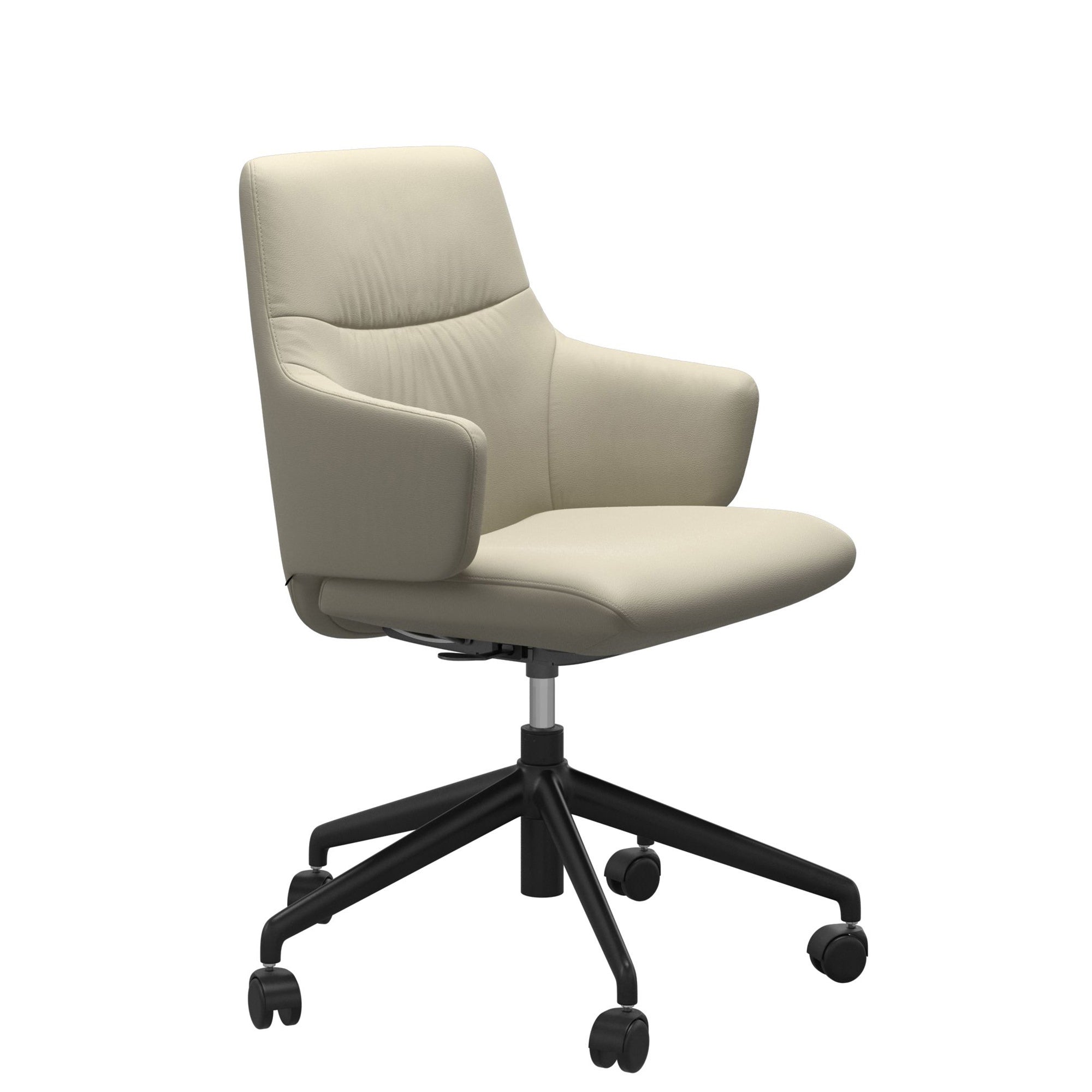 Stressless Mint Low Back with Arms Office Chair