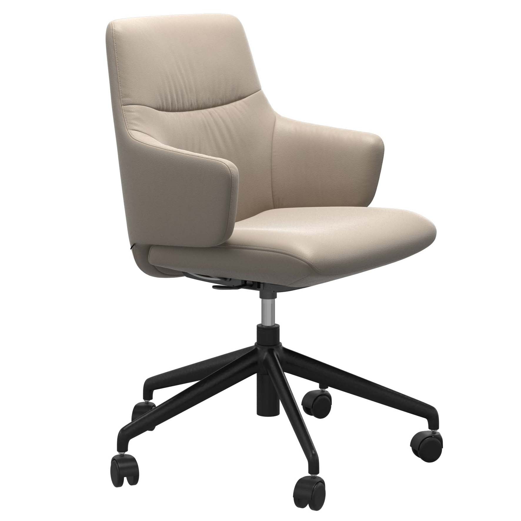 Stressless Mint Low Back with Arms Office Chair