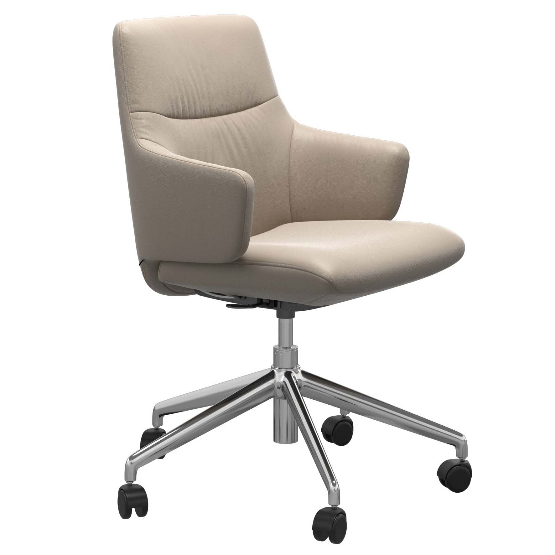 Stressless Mint Low Back with Arms Office Chair