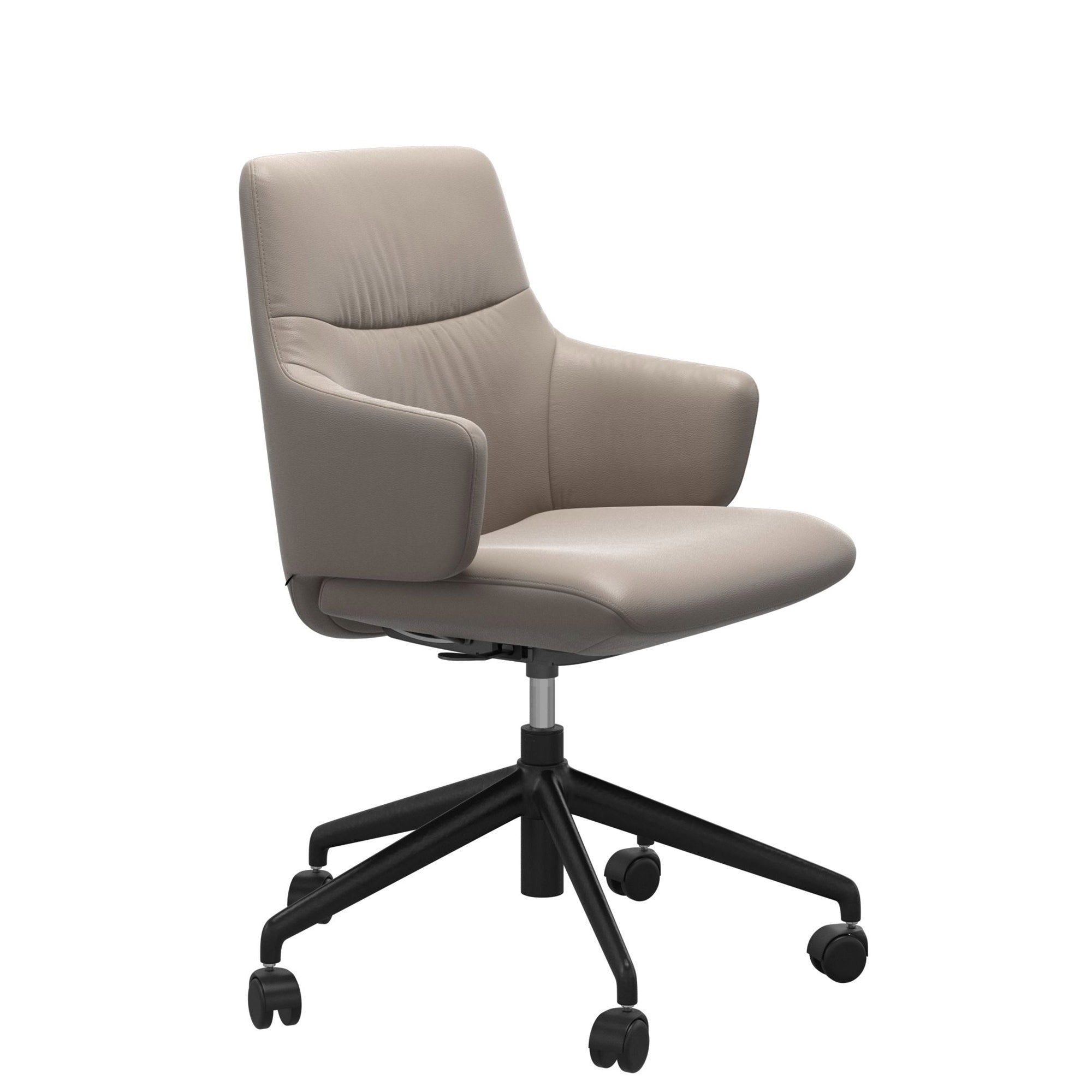 Stressless Mint Low Back with Arms Office Chair