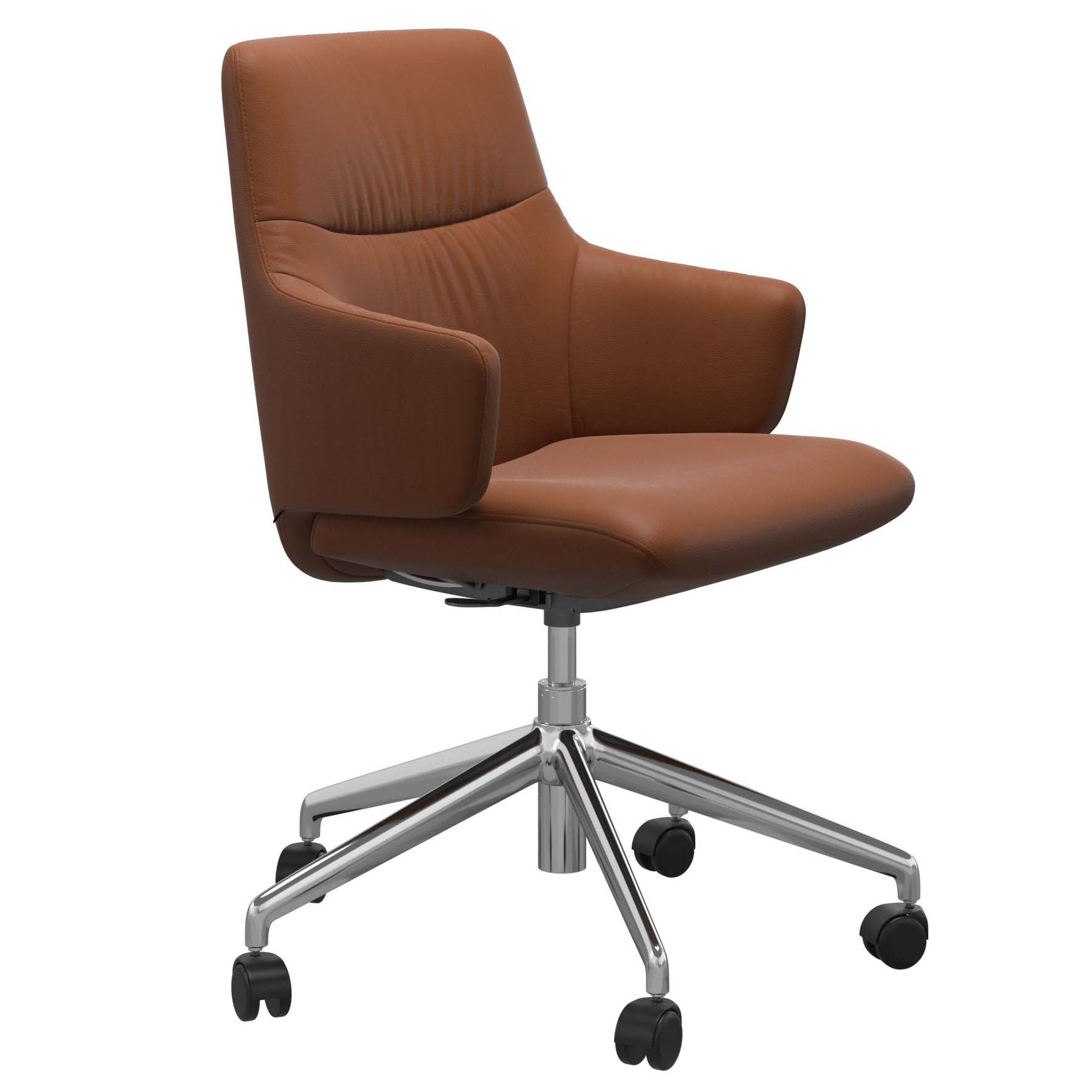 Stressless Mint Low Back with Arms Office Chair