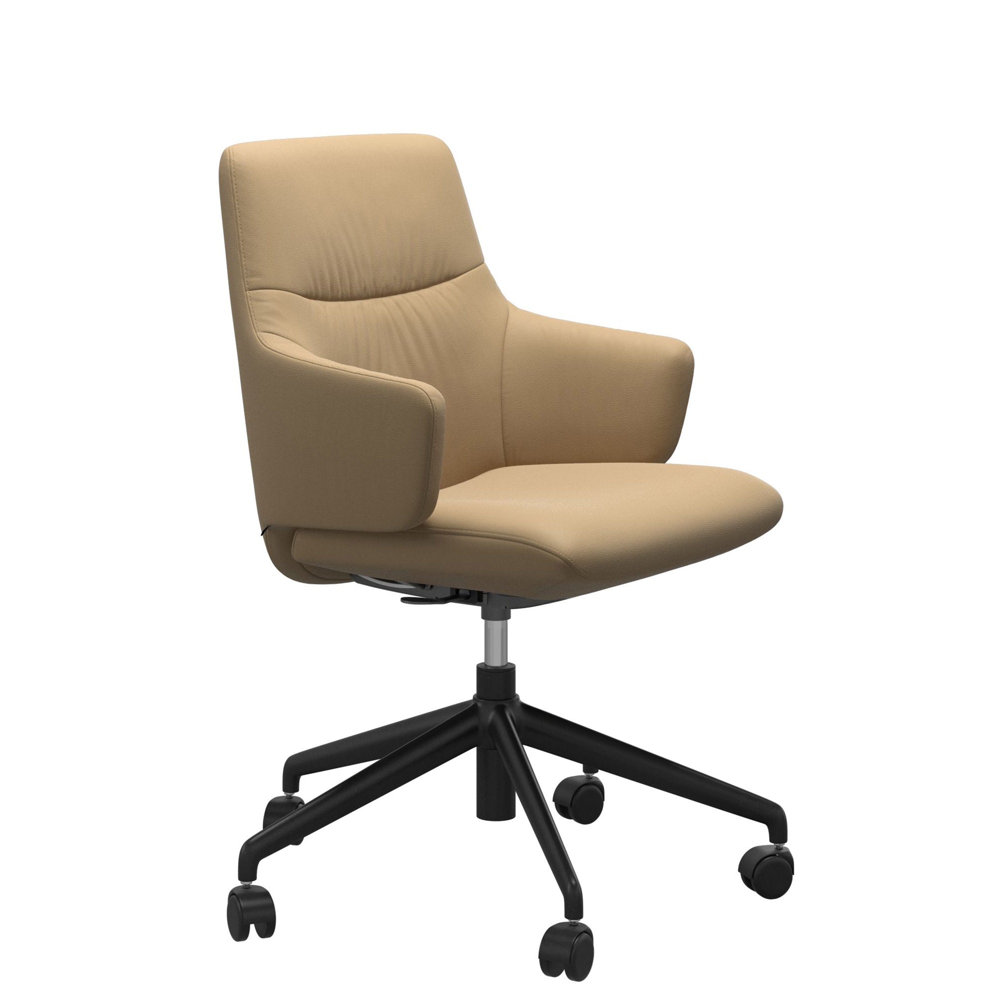 Stressless Mint Low Back with Arms Office Chair