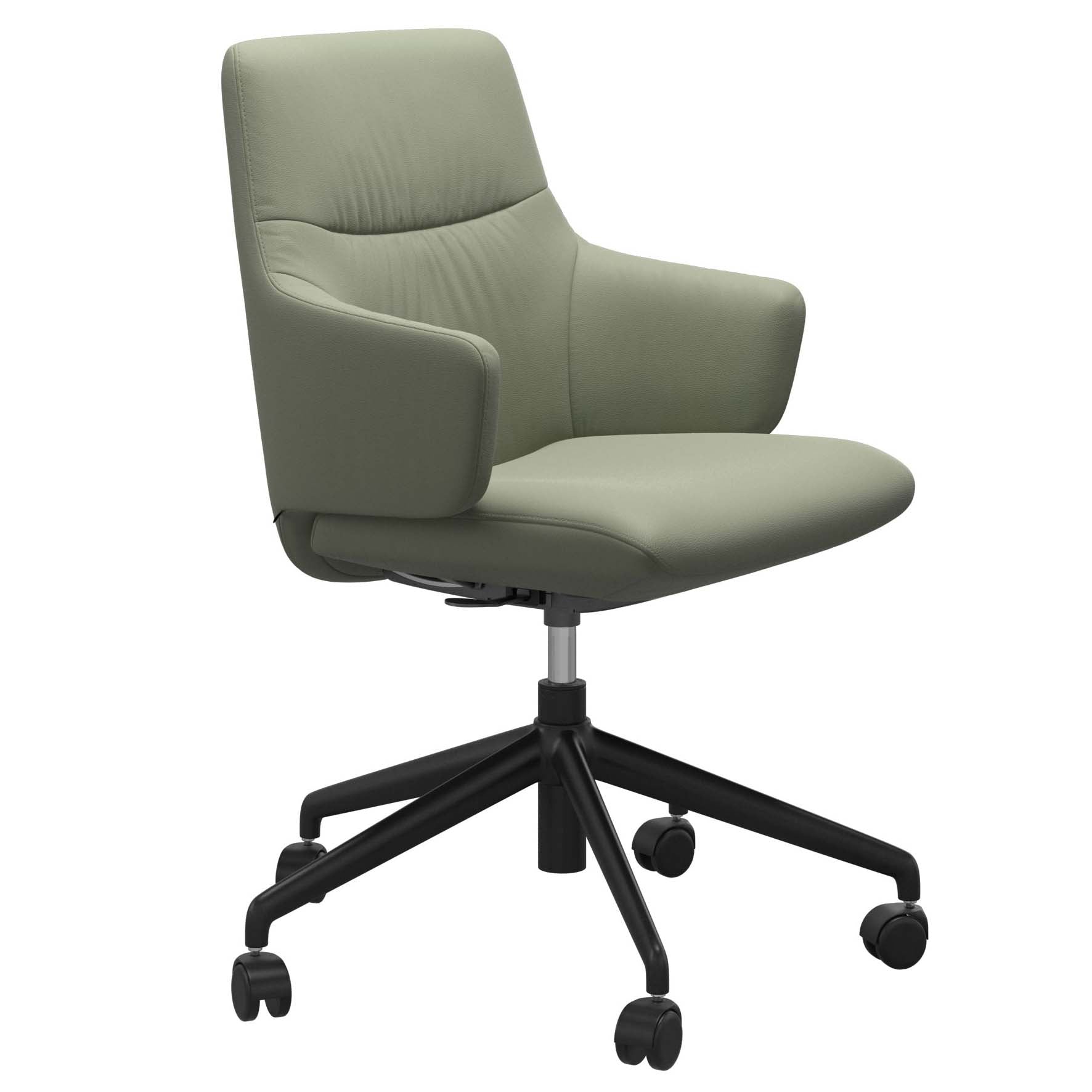 Stressless Mint Low Back with Arms Office Chair