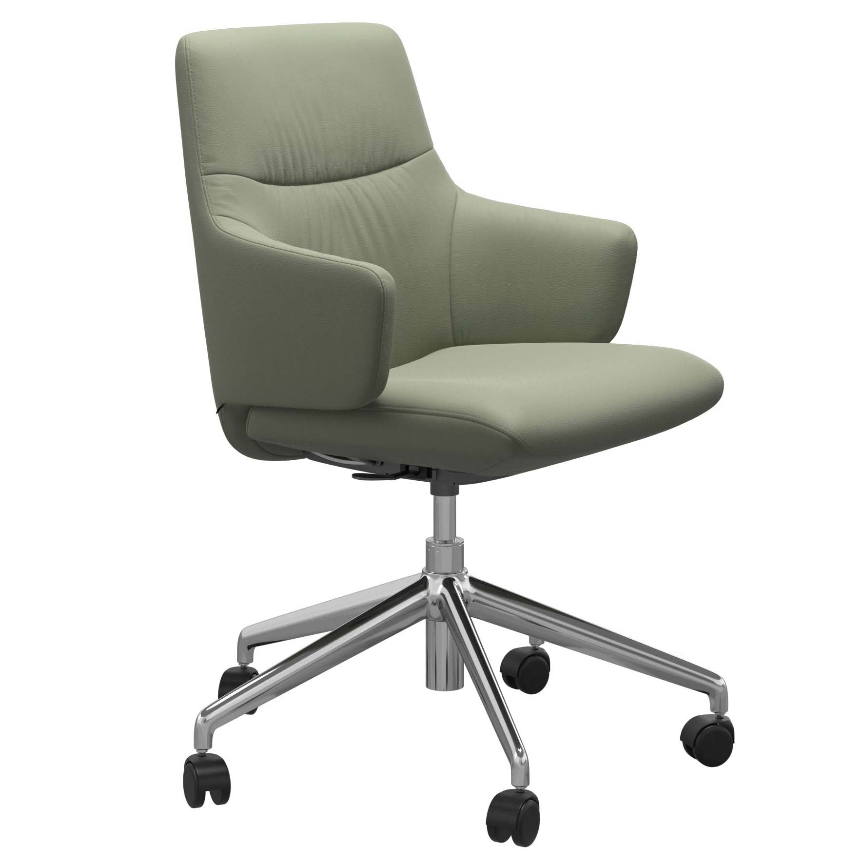 Stressless Mint Low Back with Arms Office Chair