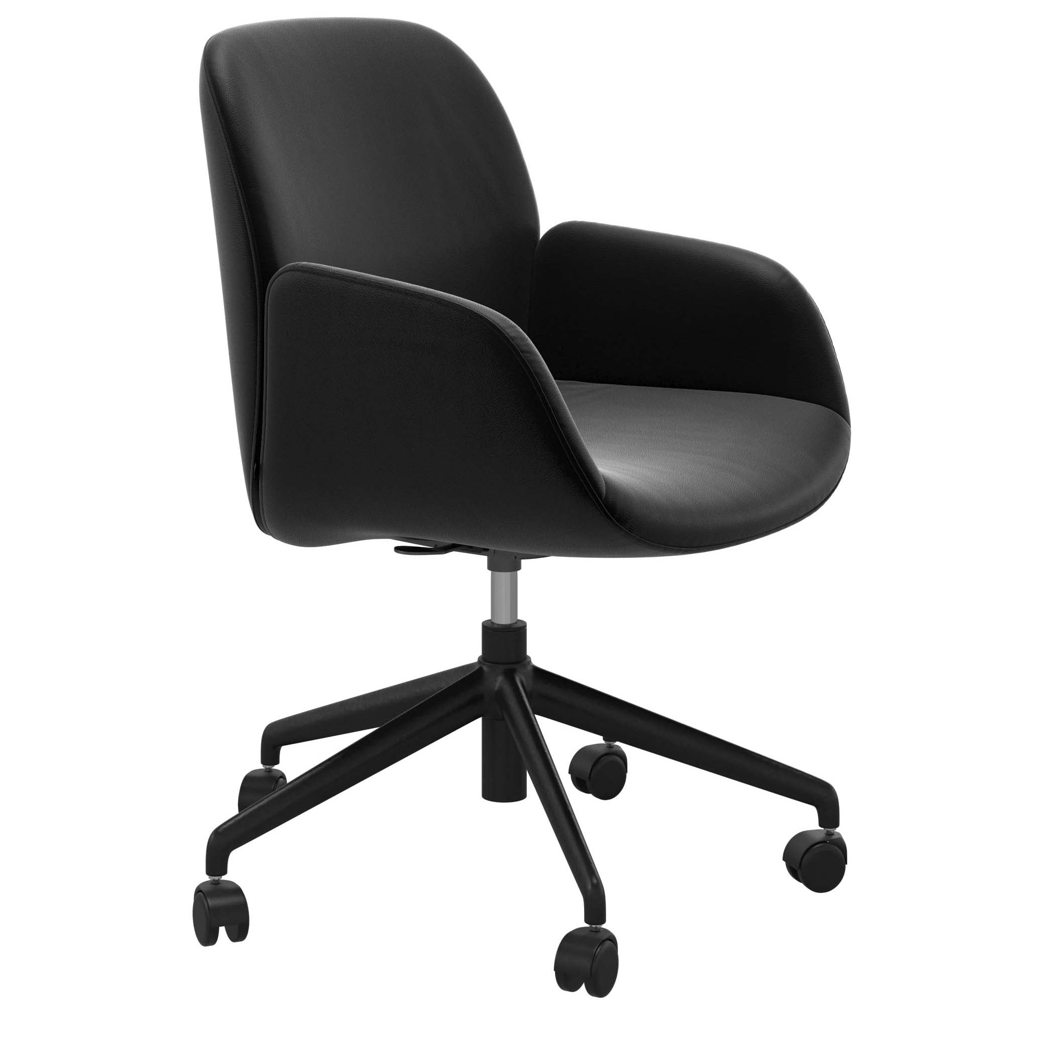 Stressless Bay Low Back Office Chair with Arms