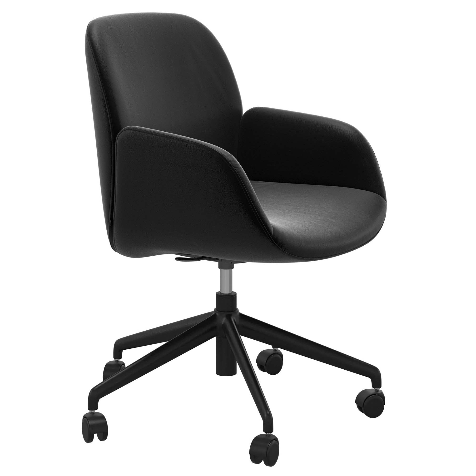 Stressless Bay Low Back Office Chair with Arms
