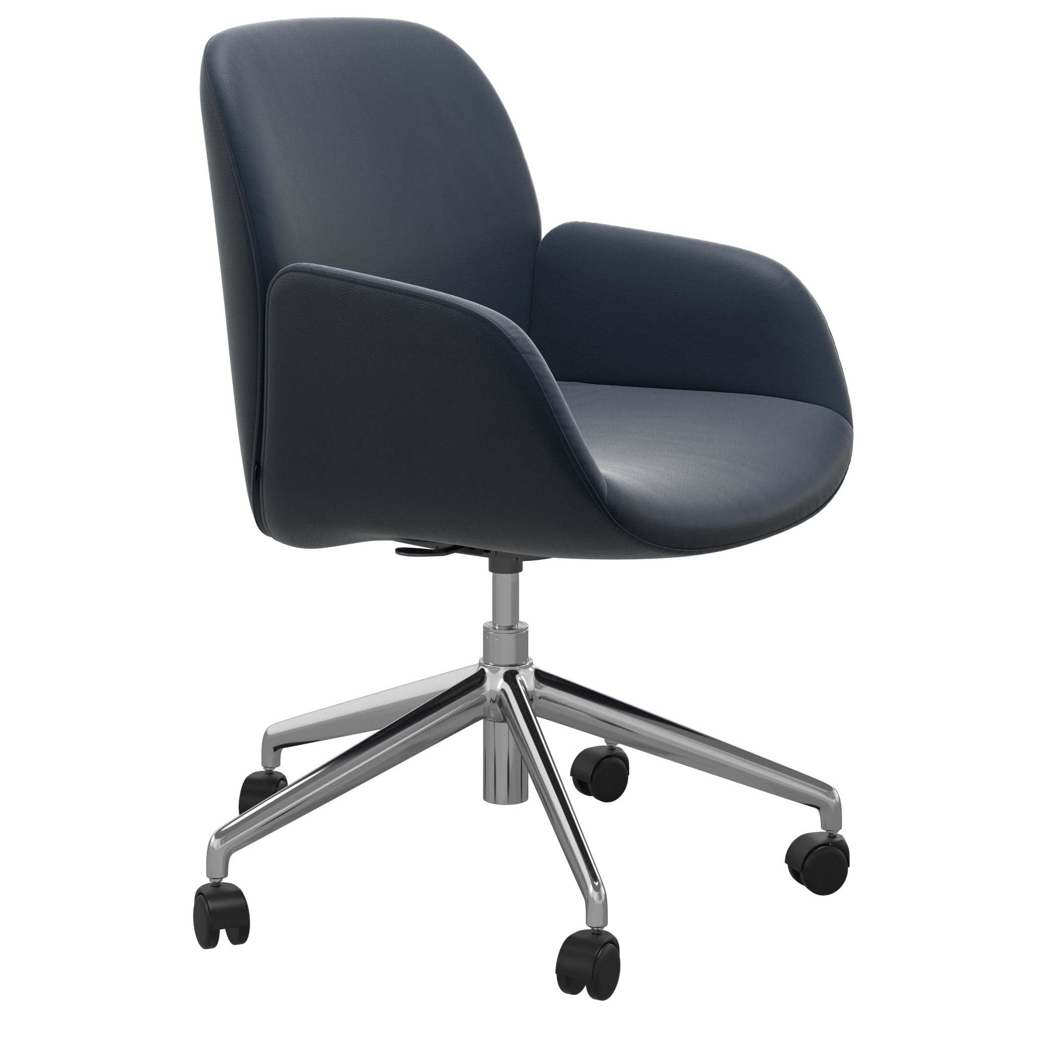 Stressless Bay Low Back Office Chair with Arms