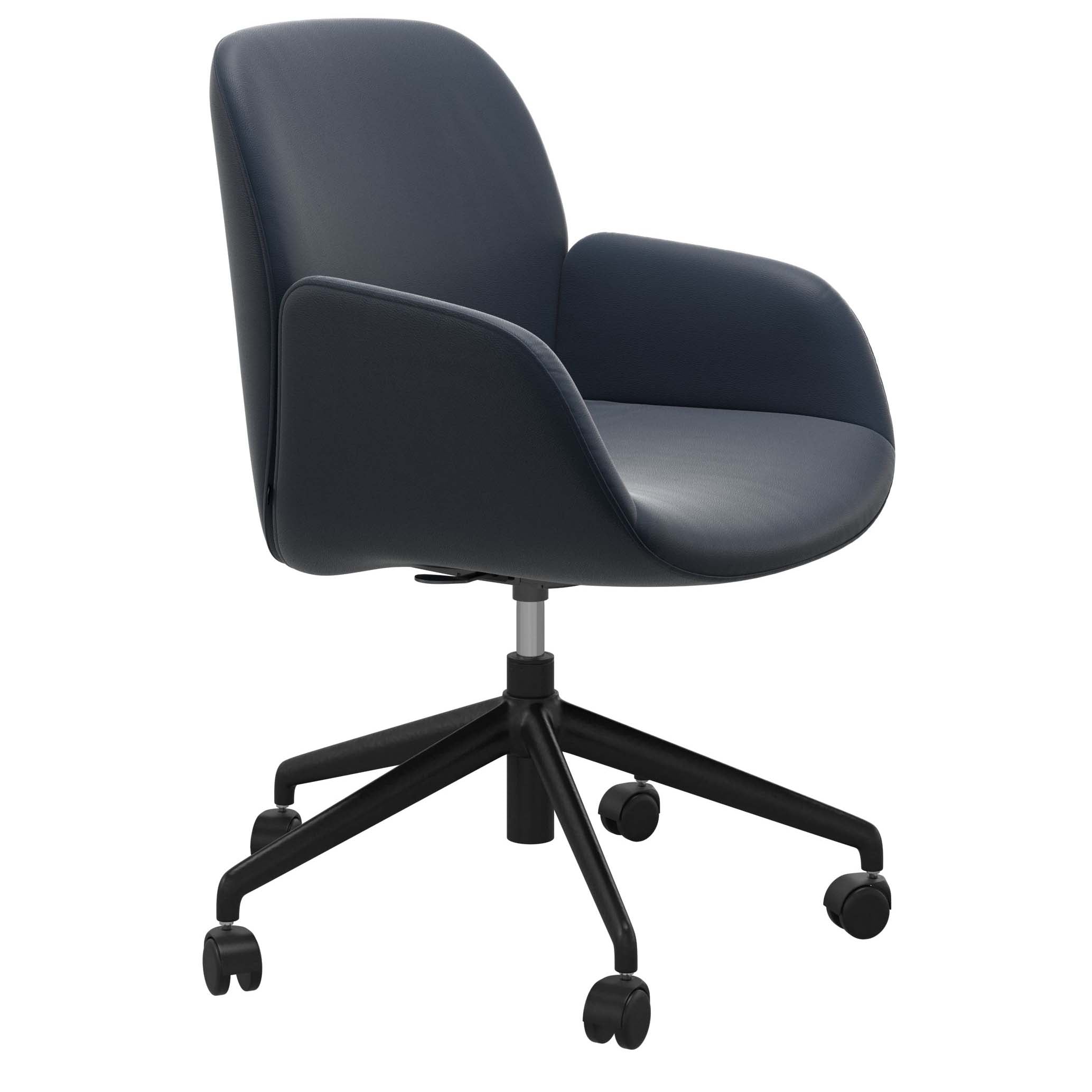 Stressless Bay Low Back Office Chair with Arms