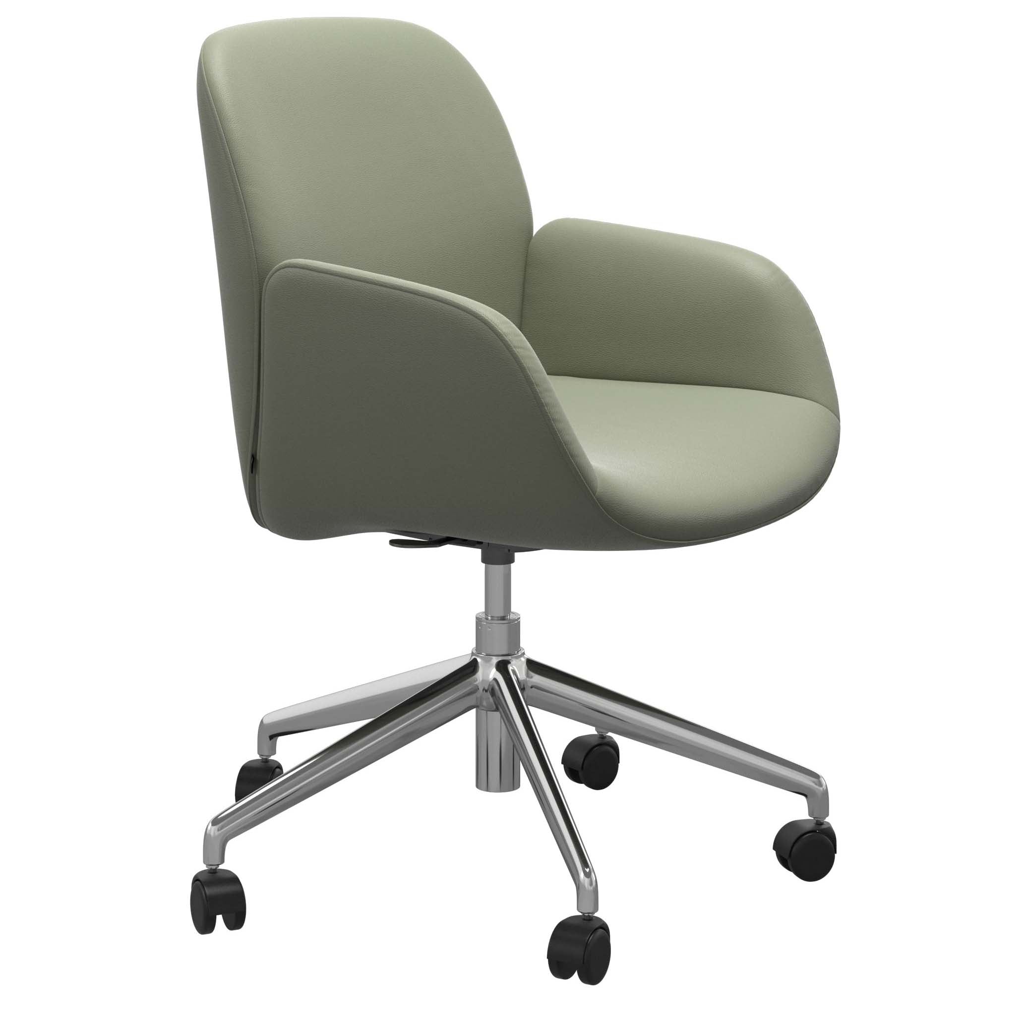 Stressless Bay Low Back Office Chair with Arms