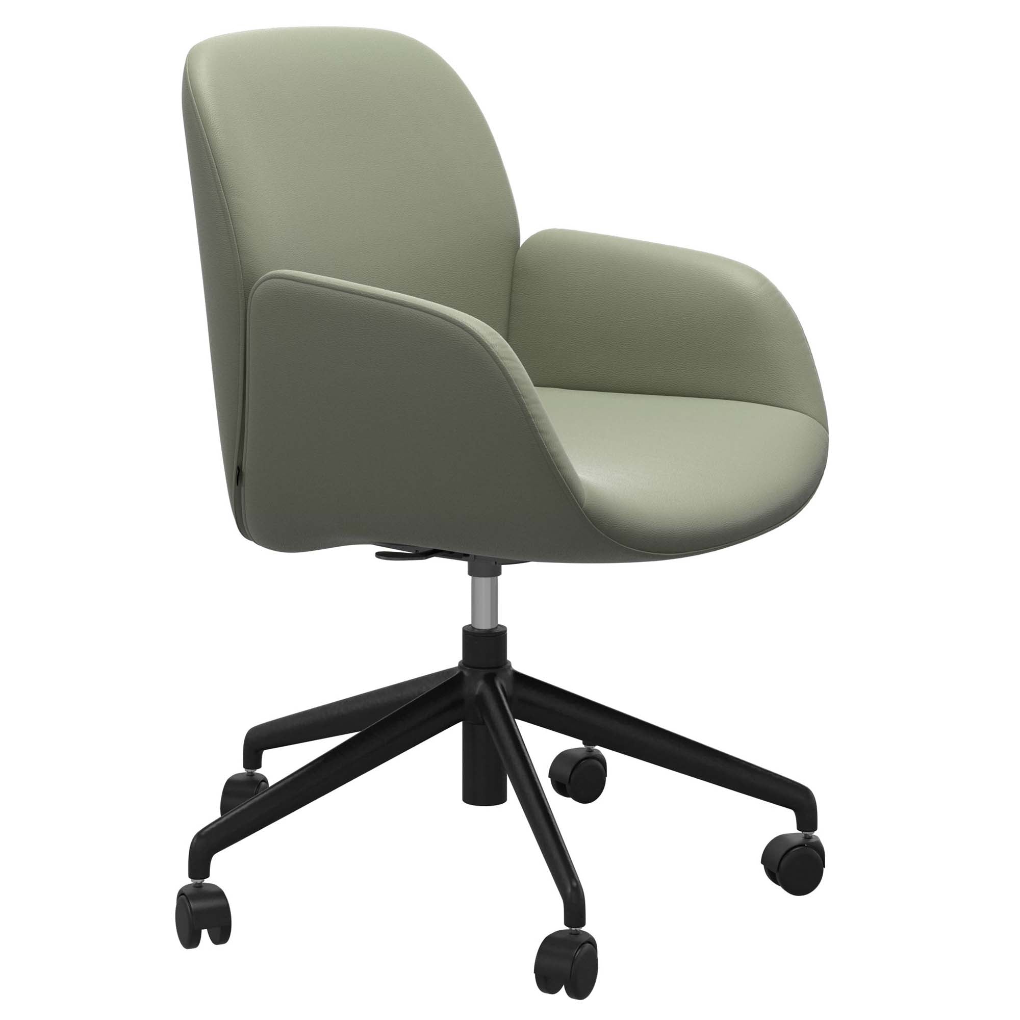 Stressless Bay Low Back Office Chair with Arms