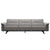 Stressless Stella 3 Seat Wood Arm
