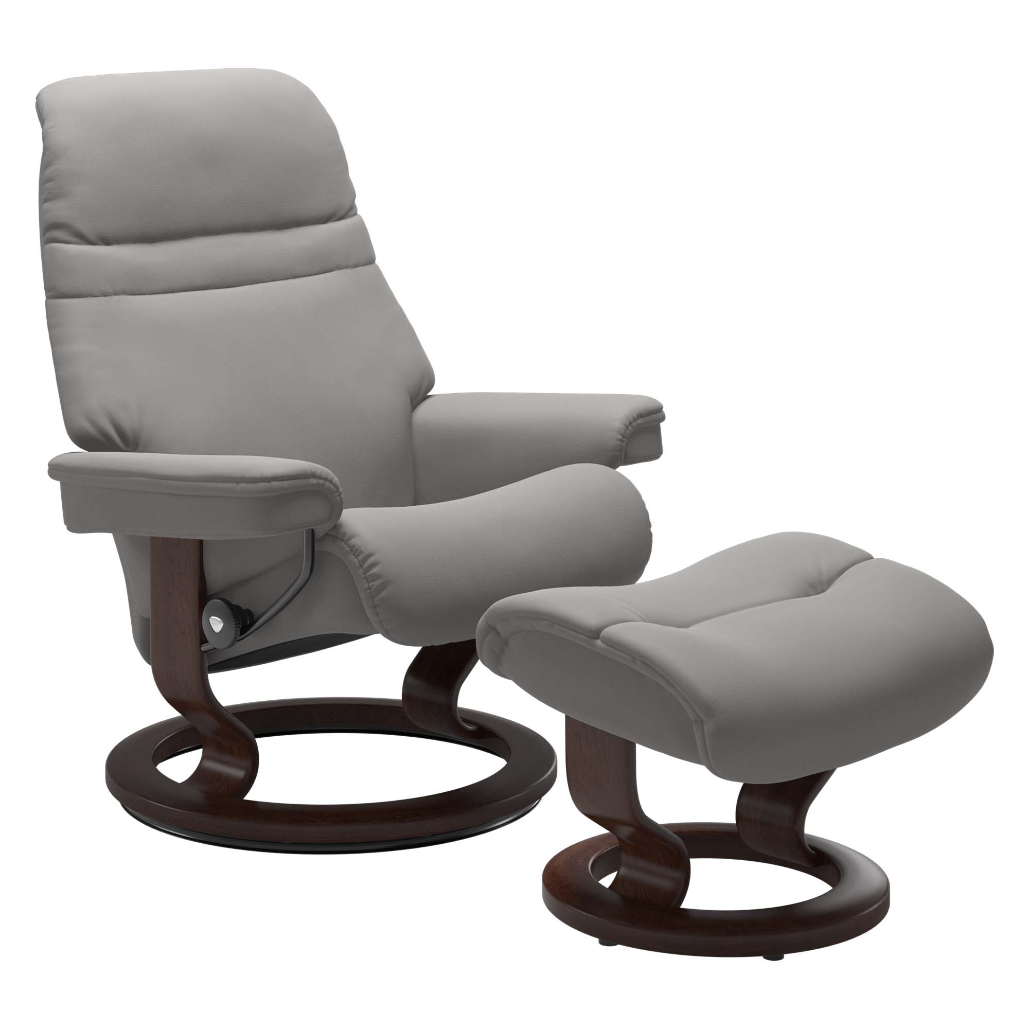 Stressless Sunrise Classic Recliner & Ottoman