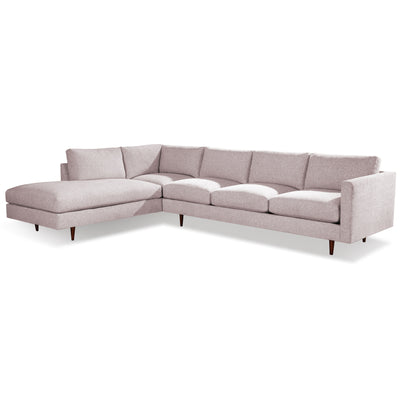 Thayer Coggin Design Classic Chaise Bumper Sofa Sectional