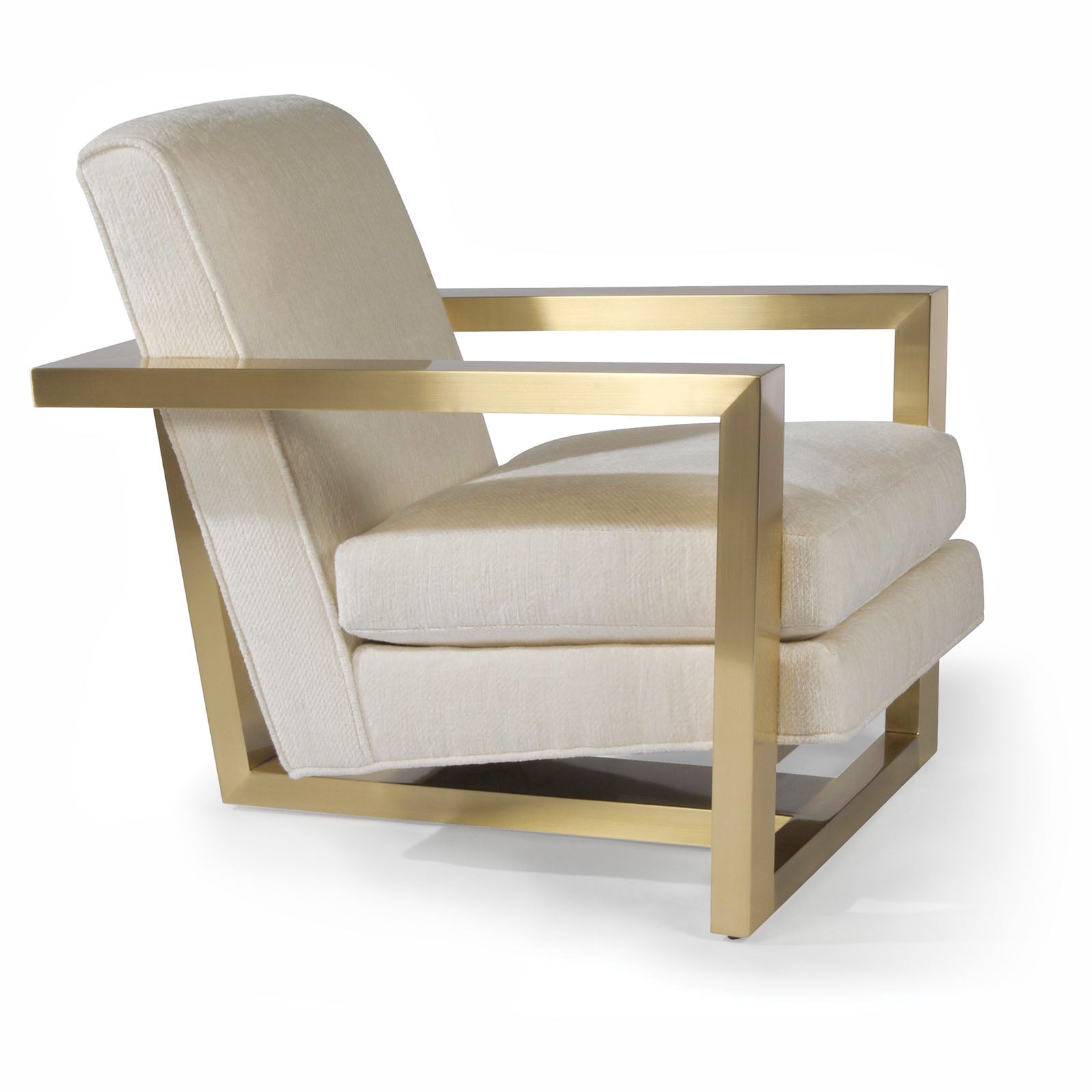 Thayer Coggin Metal Roger Lounge Chair